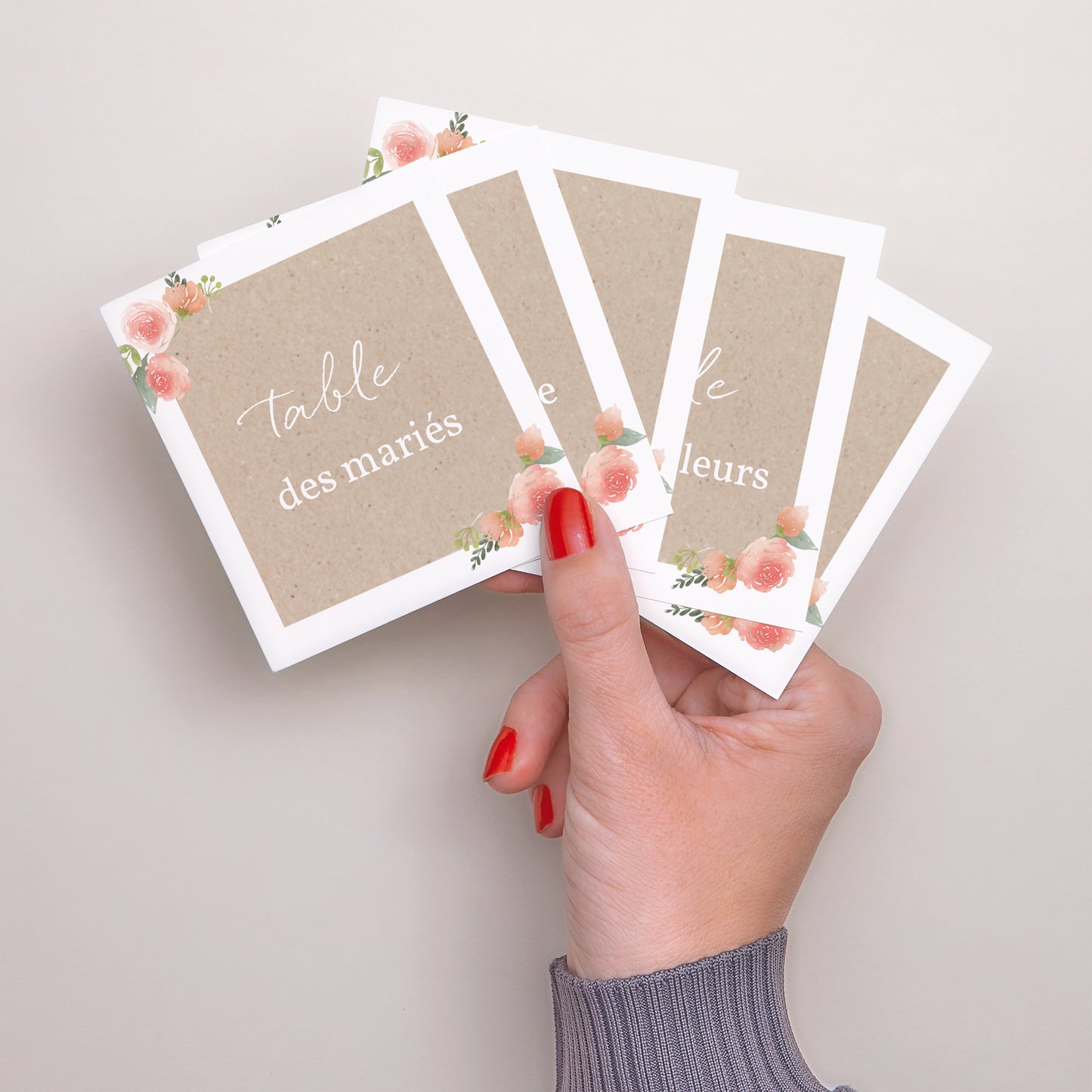 Tirage photo Mariage Lot de 12 Champêtre Pêche photo N° 3