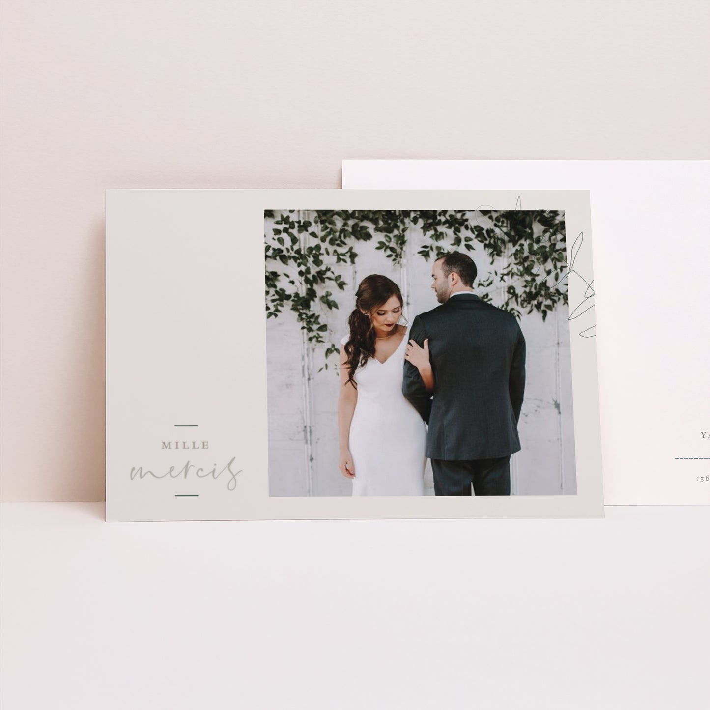 Remerciements Mariage Paysage Eucalyptus photo N° 1