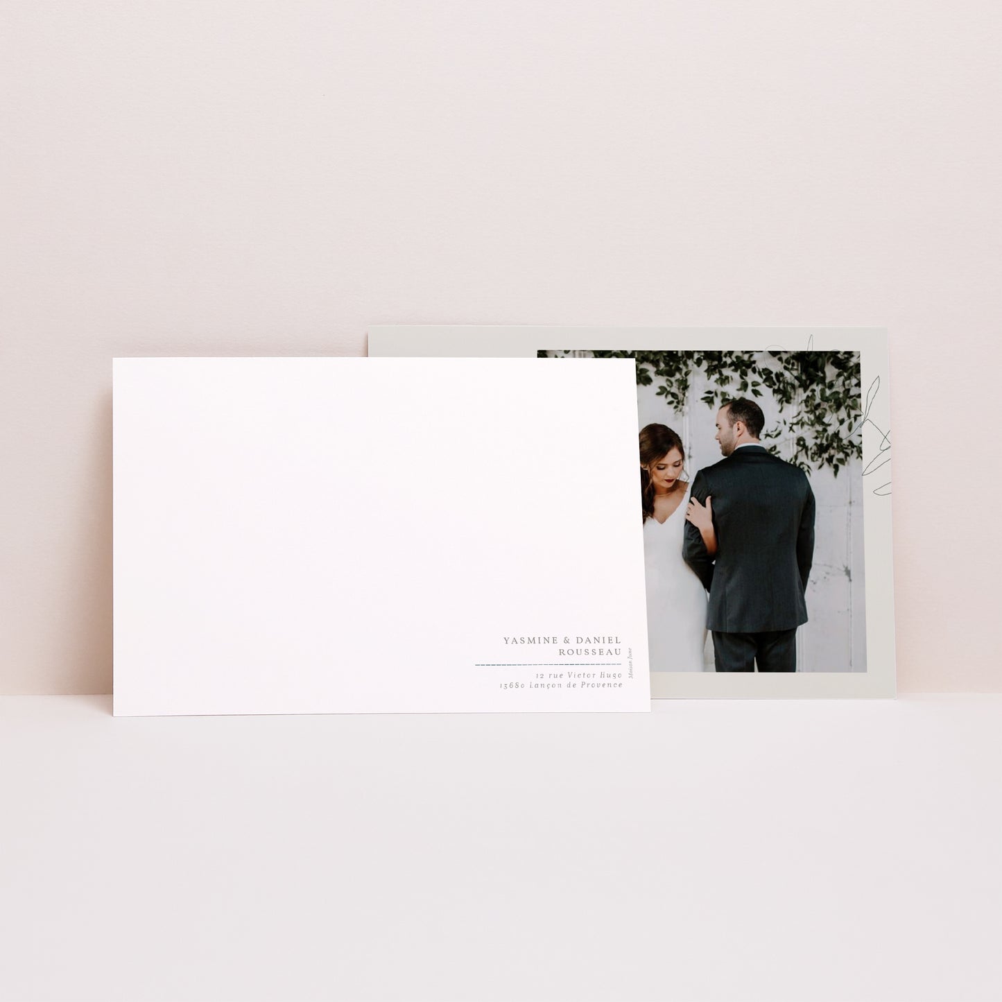 Remerciements Mariage Paysage Eucalyptus photo N° 2