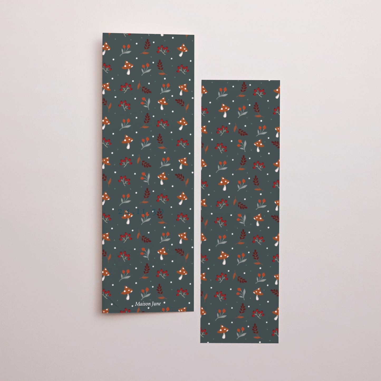 Faire-part Naissance Marque-page photo Renard Roux photo N° 3