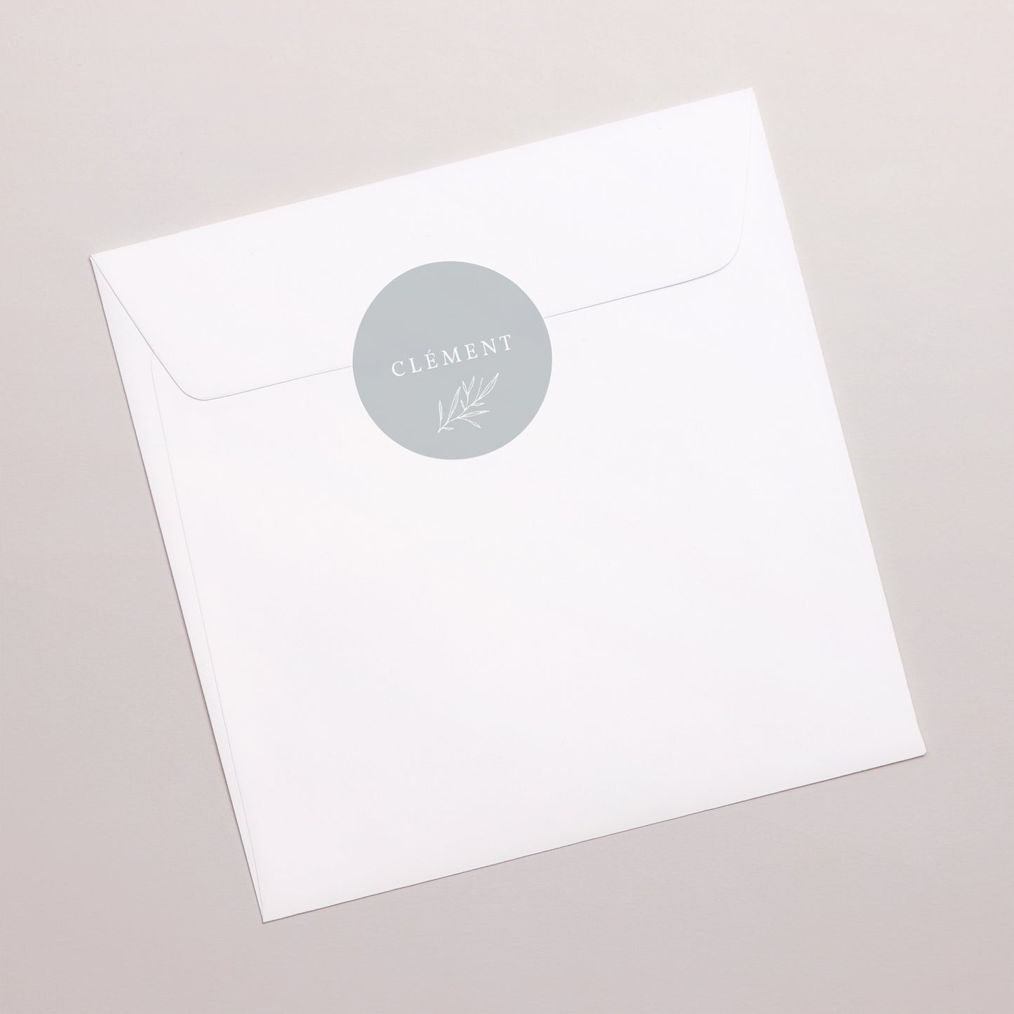 Sticker Baptême Rond Baptiste photo N° 3