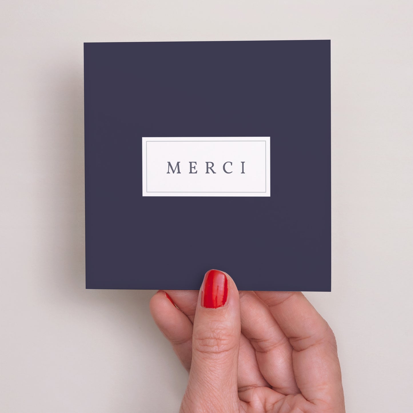 Remerciements Naissance Carré Tenue d'été photo N° 2