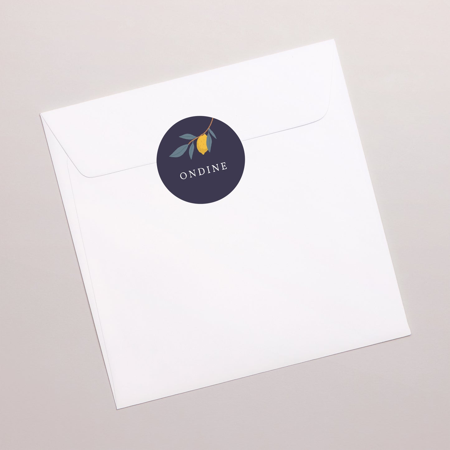 Sticker Naissance Rond Tenue d'été photo N° 3