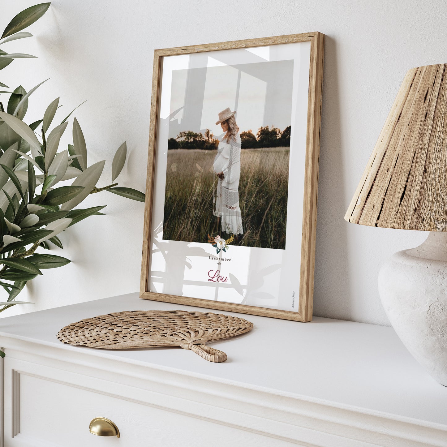 Affiche Naissance Portrait Mille Fleurs photo N° 5