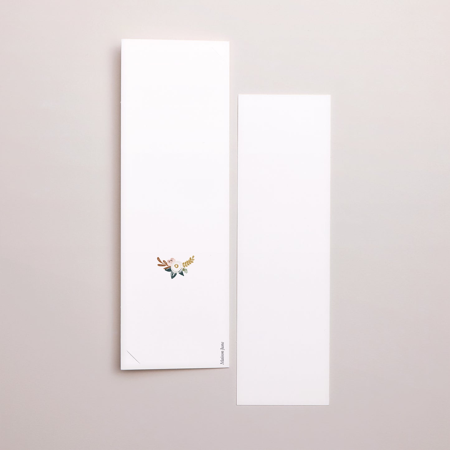 Faire-part Naissance Marque-page photo Mille Fleurs photo N° 3
