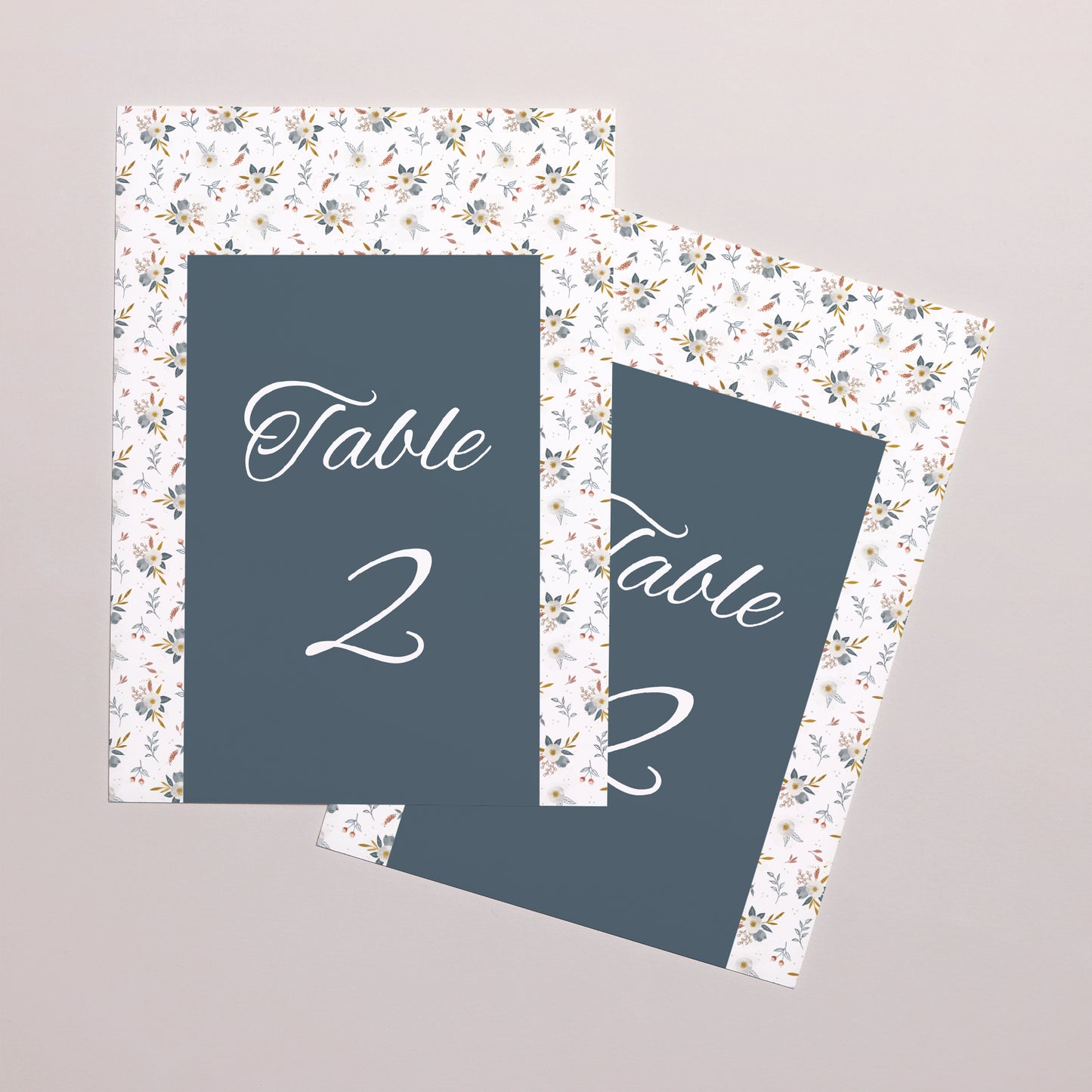 Marque table Mariage Rectangle Milleflori photo N° 2