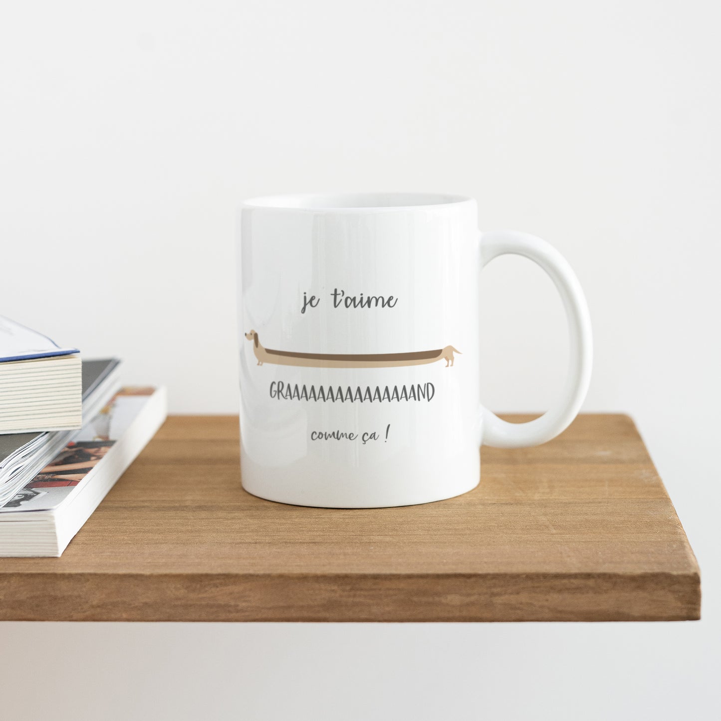 Mug Objets Blanc Graaand comme ça photo N° 4