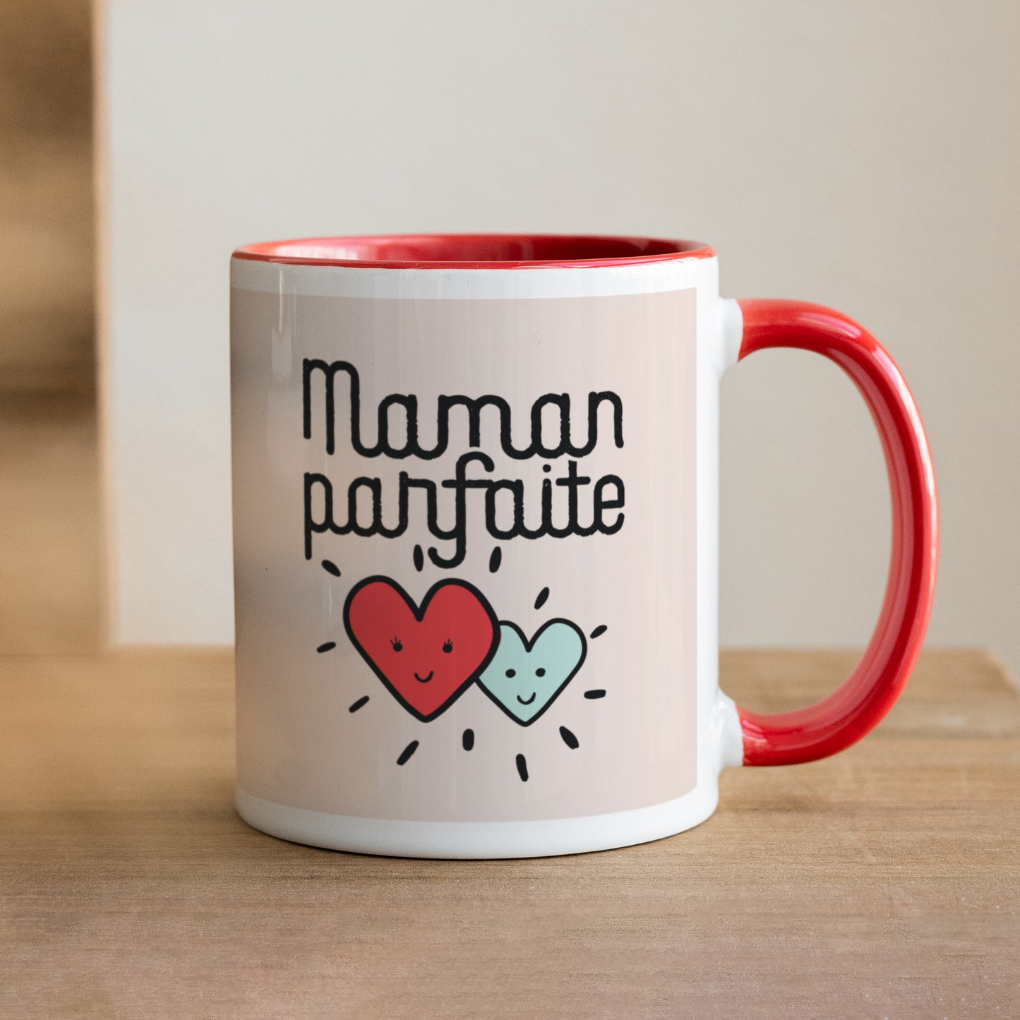 Mug Objets Rouge Maman Parfaite photo N° 1