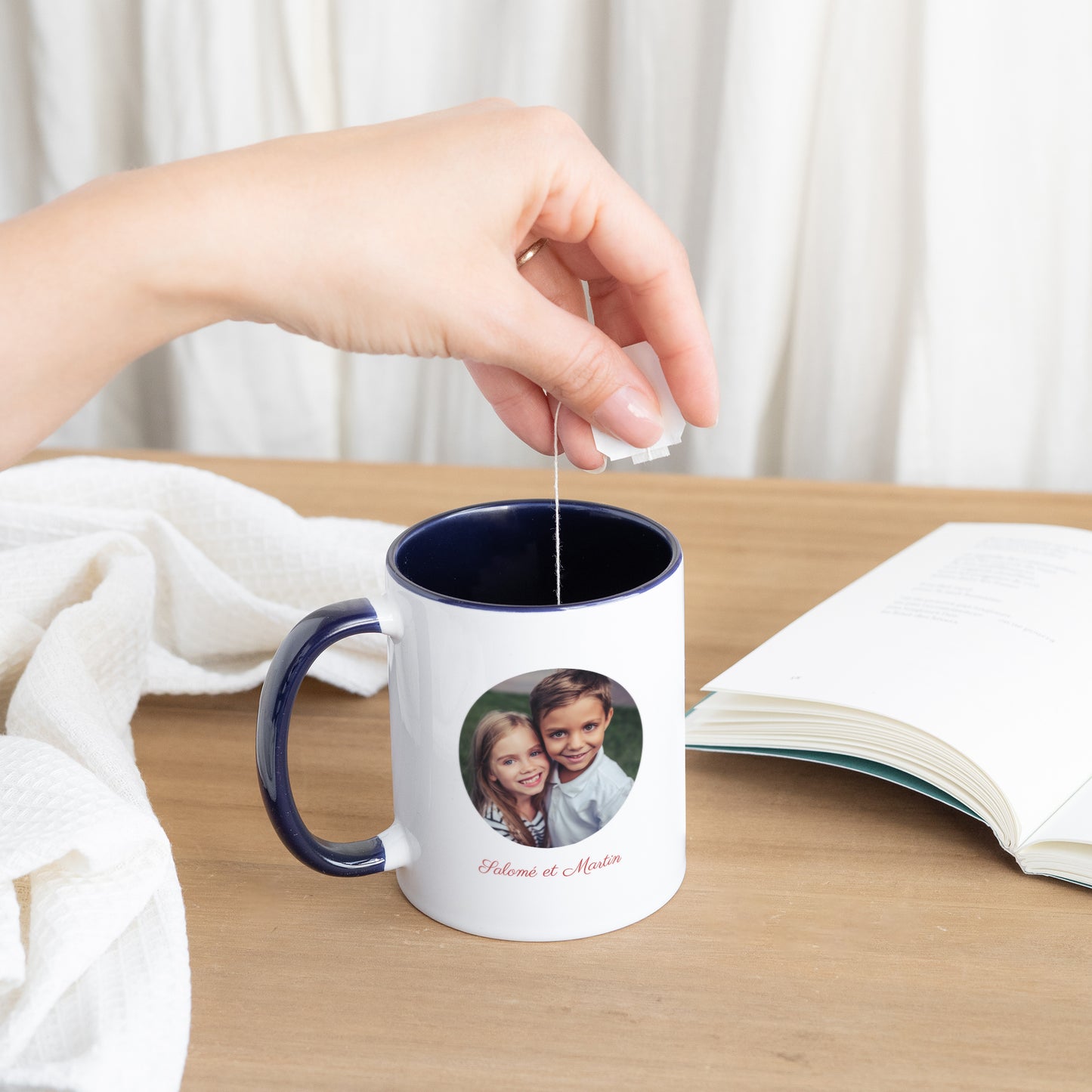 Mug Objets Bleu Supers Heros photo N° 3