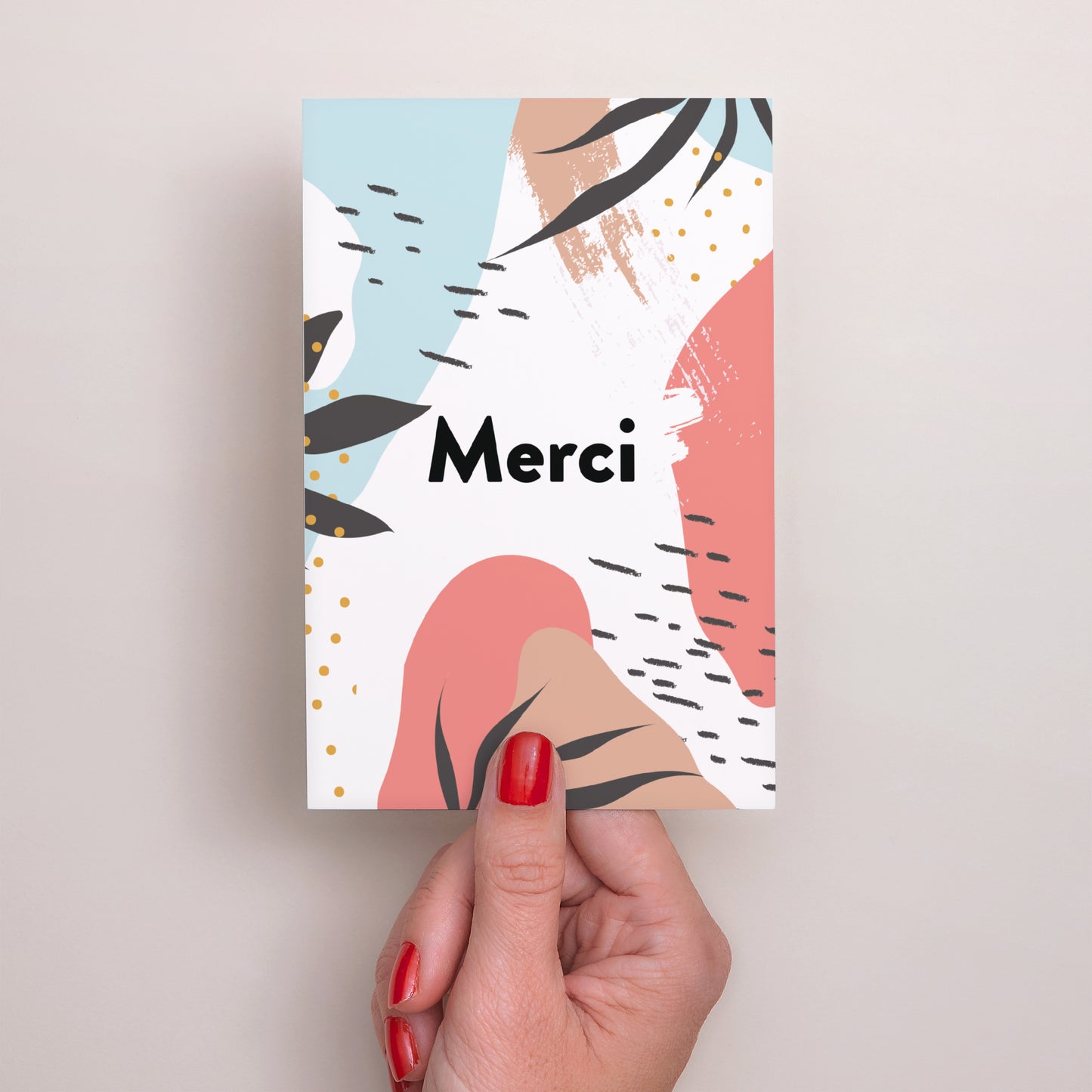 Remerciements Naissance Portrait Artsy Color photo N° 2