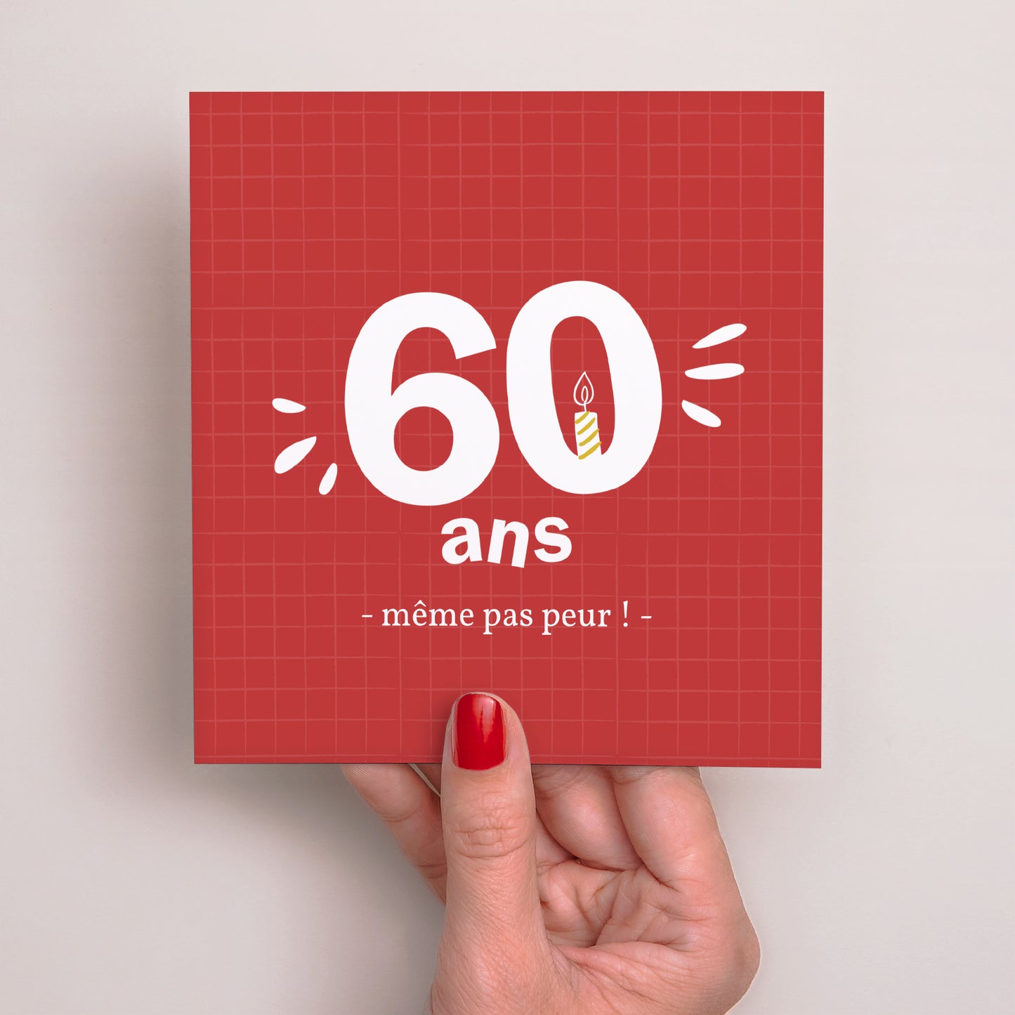 Invitations Anniversaire Adulte Carré Chiffre photo N° 2