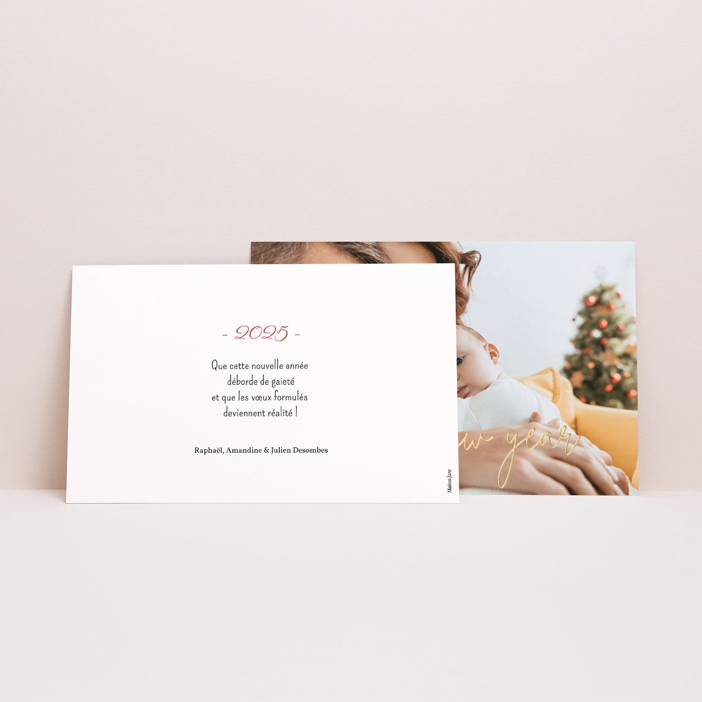 Carte de voeux Fin d'année Paysage Happy new Year II photo N° 2