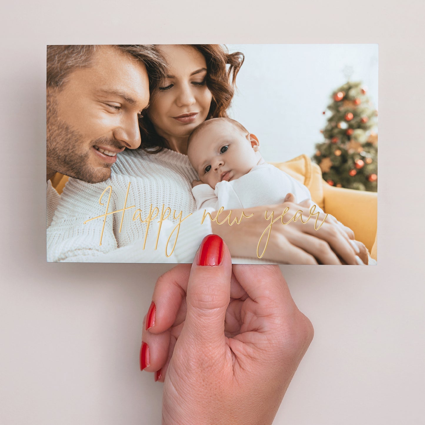 Carte de voeux Fin d'année Paysage Happy new Year II photo N° 3