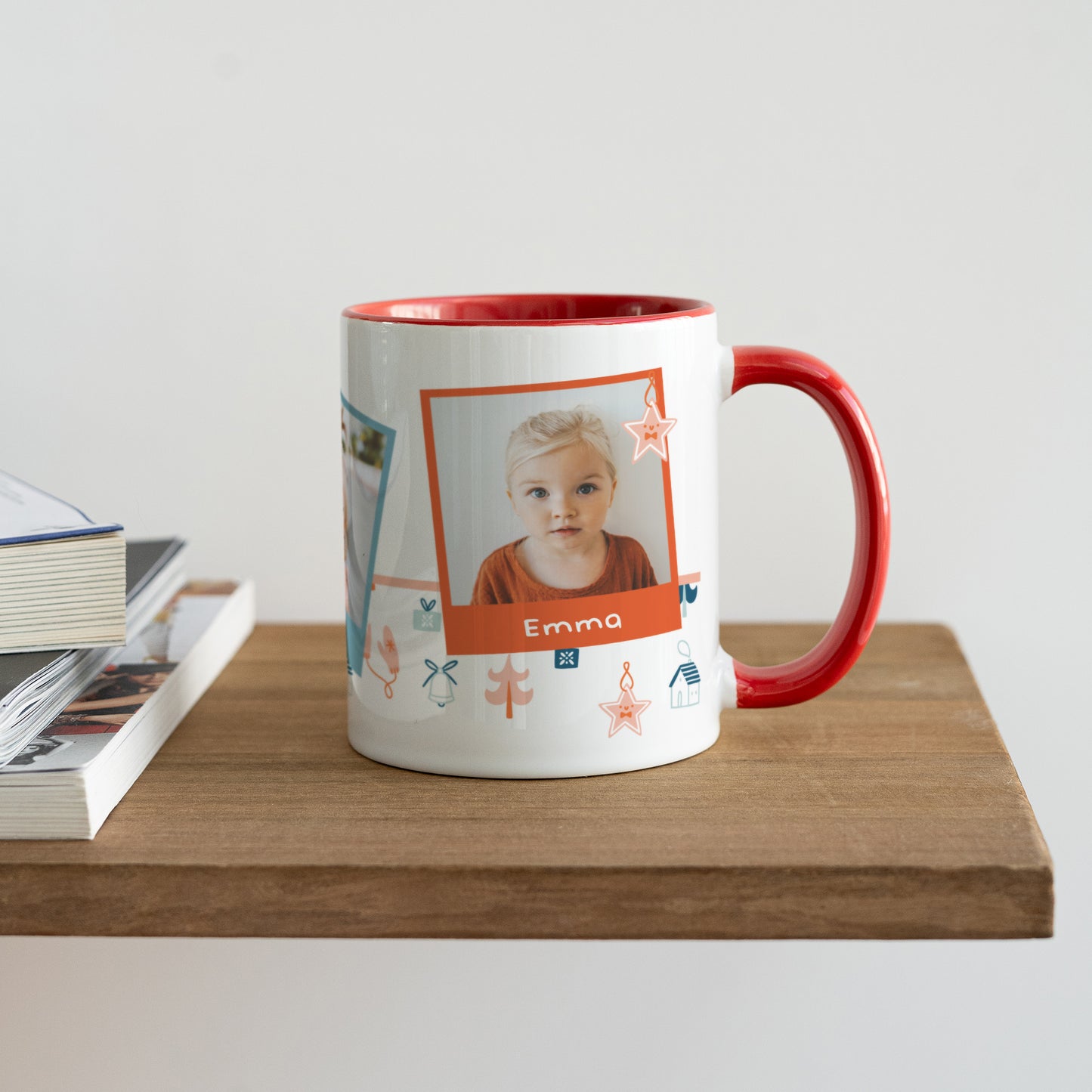 Mug Objets Rouge Mug vecteur noël rouge photo N° 4