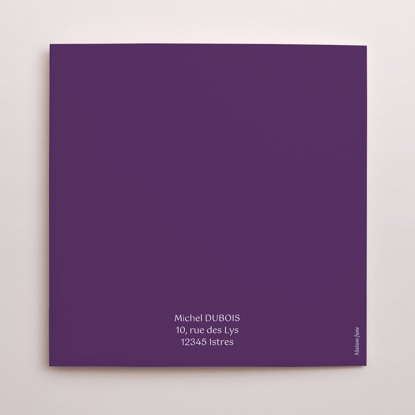 Invitations Anniversaire Adulte Carré double volet 100 ans, Festive, Vernis photo N° 3