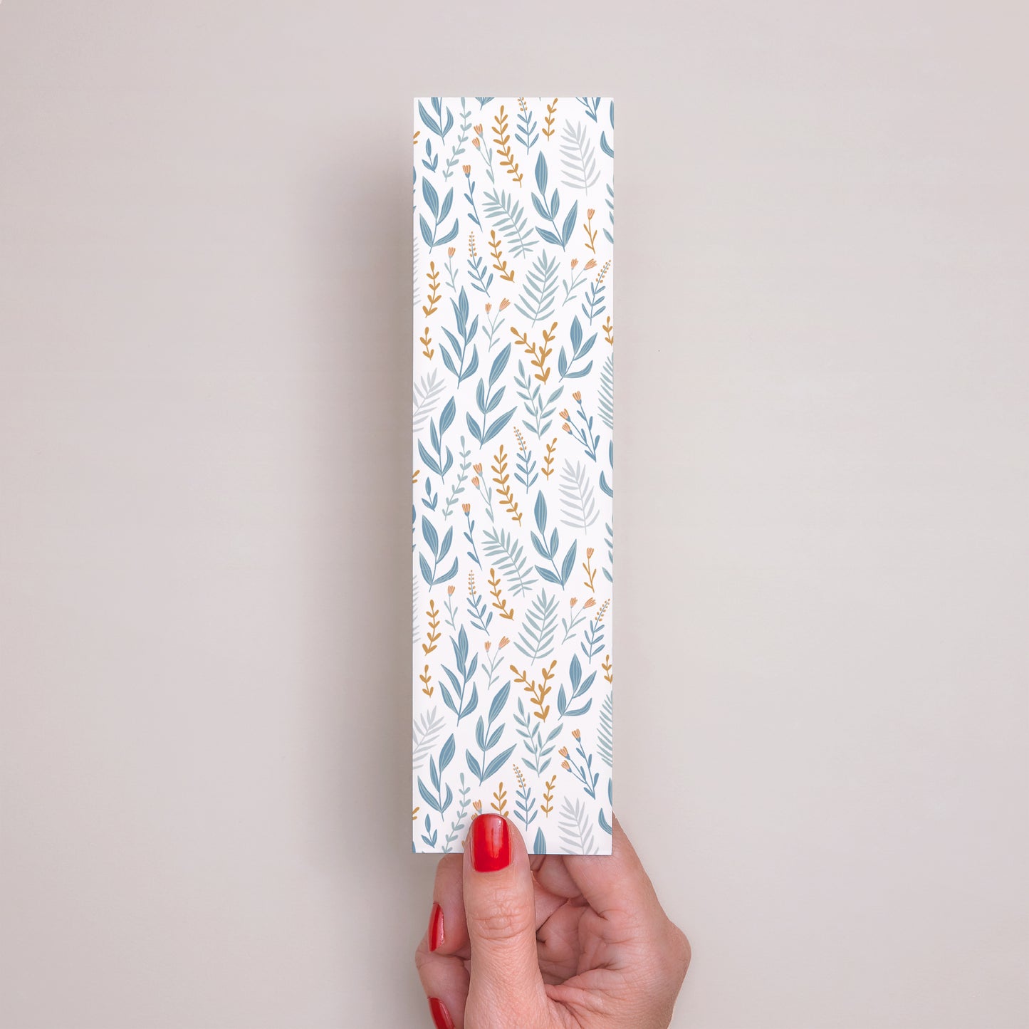Marque-page Baptême Marque-page Colombe, bandeau floral, bleu photo N° 3
