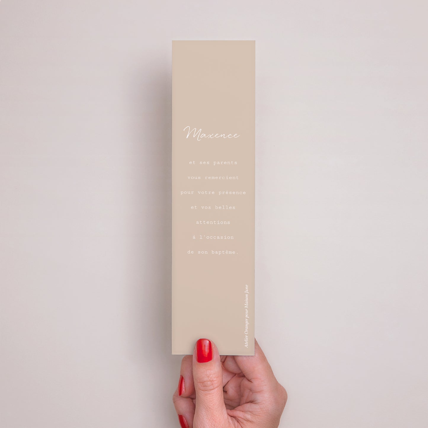 Marque-page Baptême Marque-page Petite blouse garçon photo N° 3