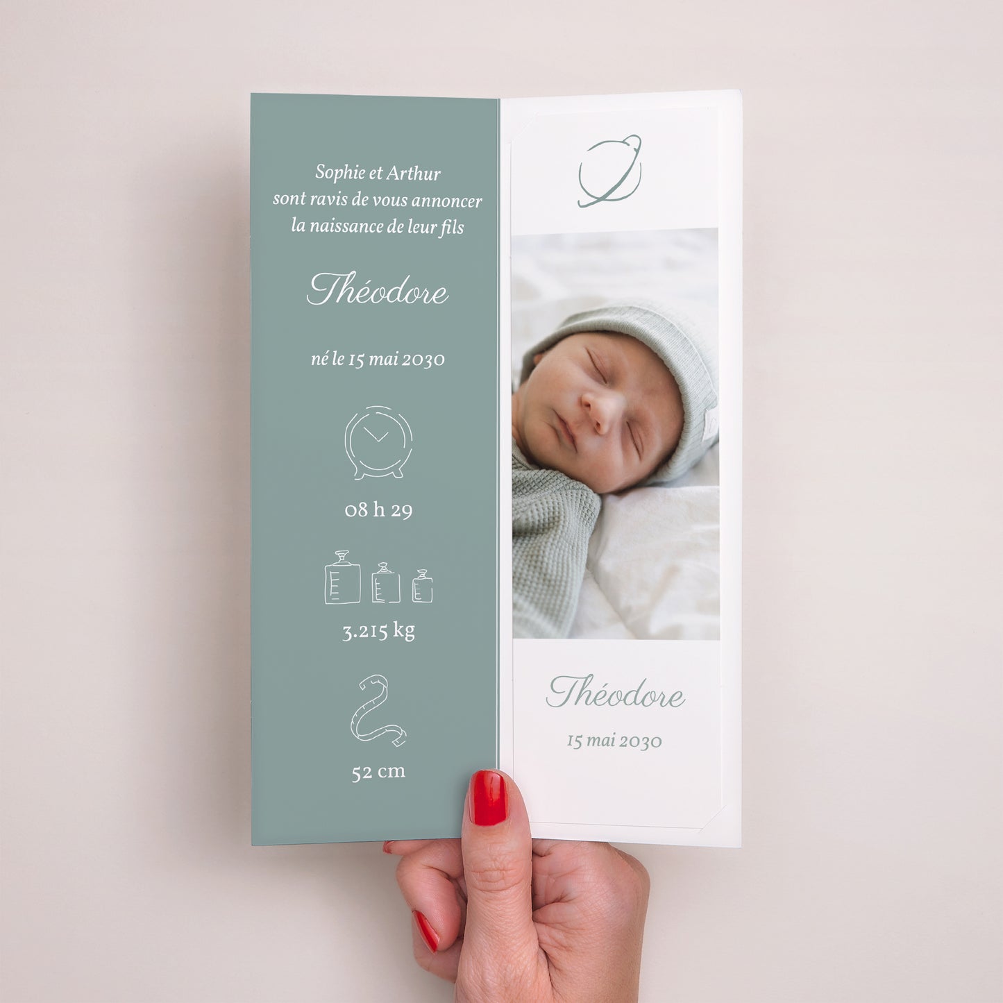 Faire-part Naissance Marque-page photo On s'apprivoise ! photo N° 2