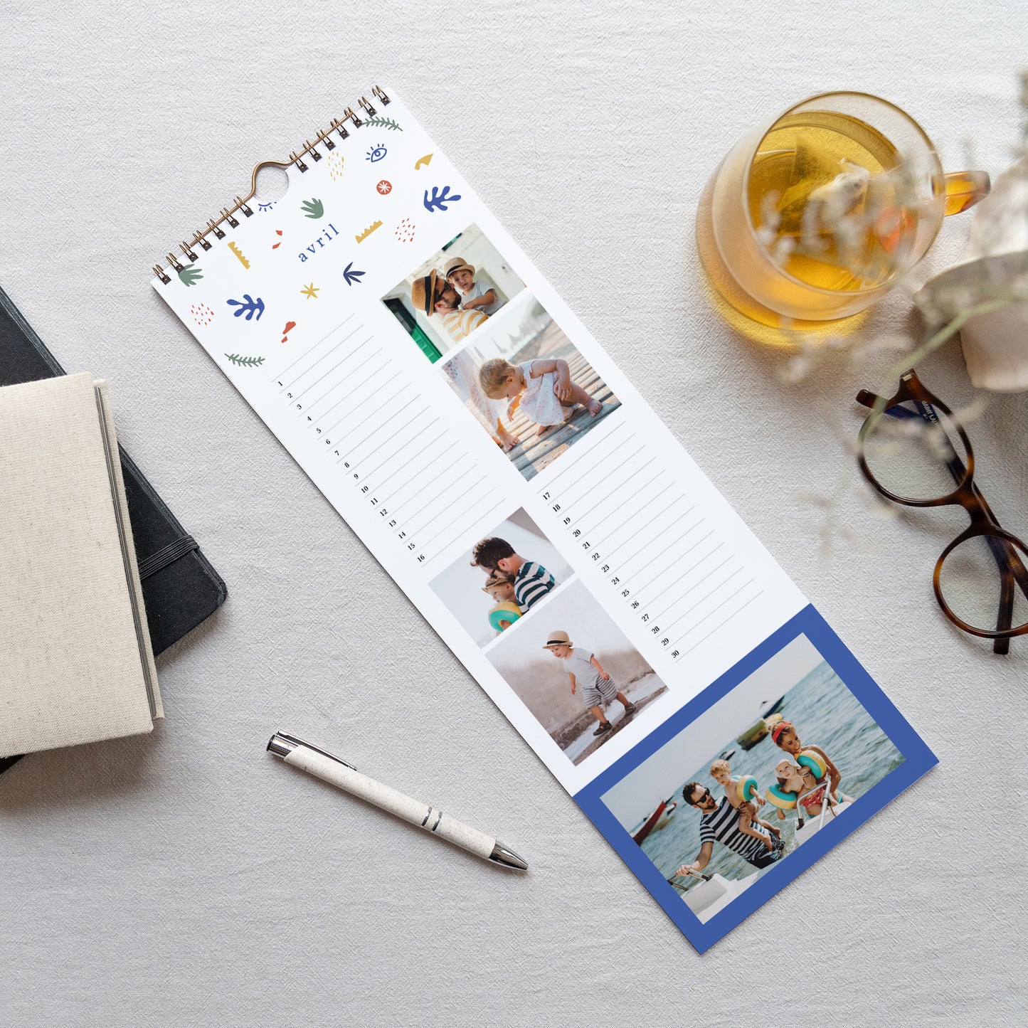 Calendrier Fin d'année Perpétuel A la manière du Fauvisme photo N° 3