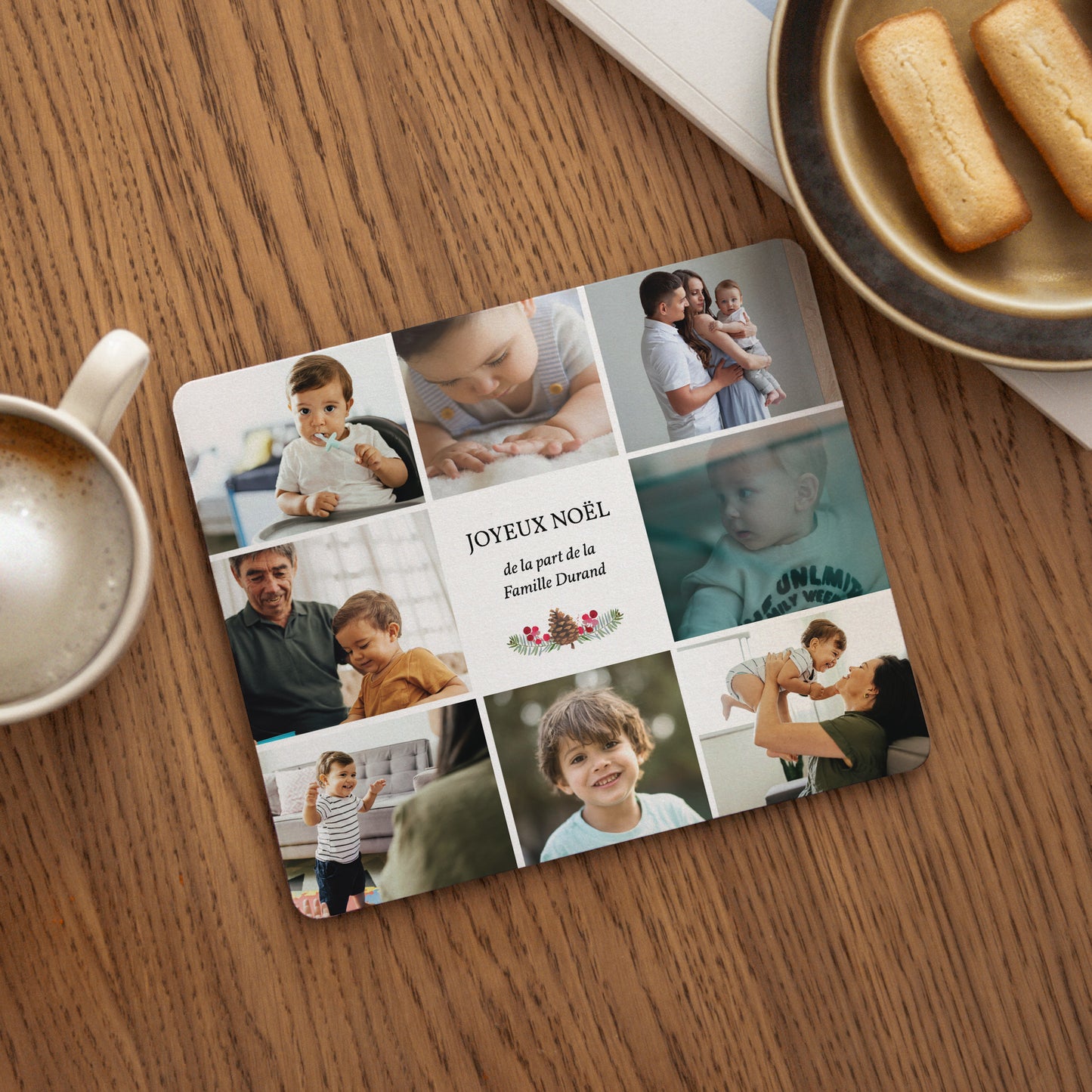 Tapis de souris Rectangle Boite d'amour photo N° 1