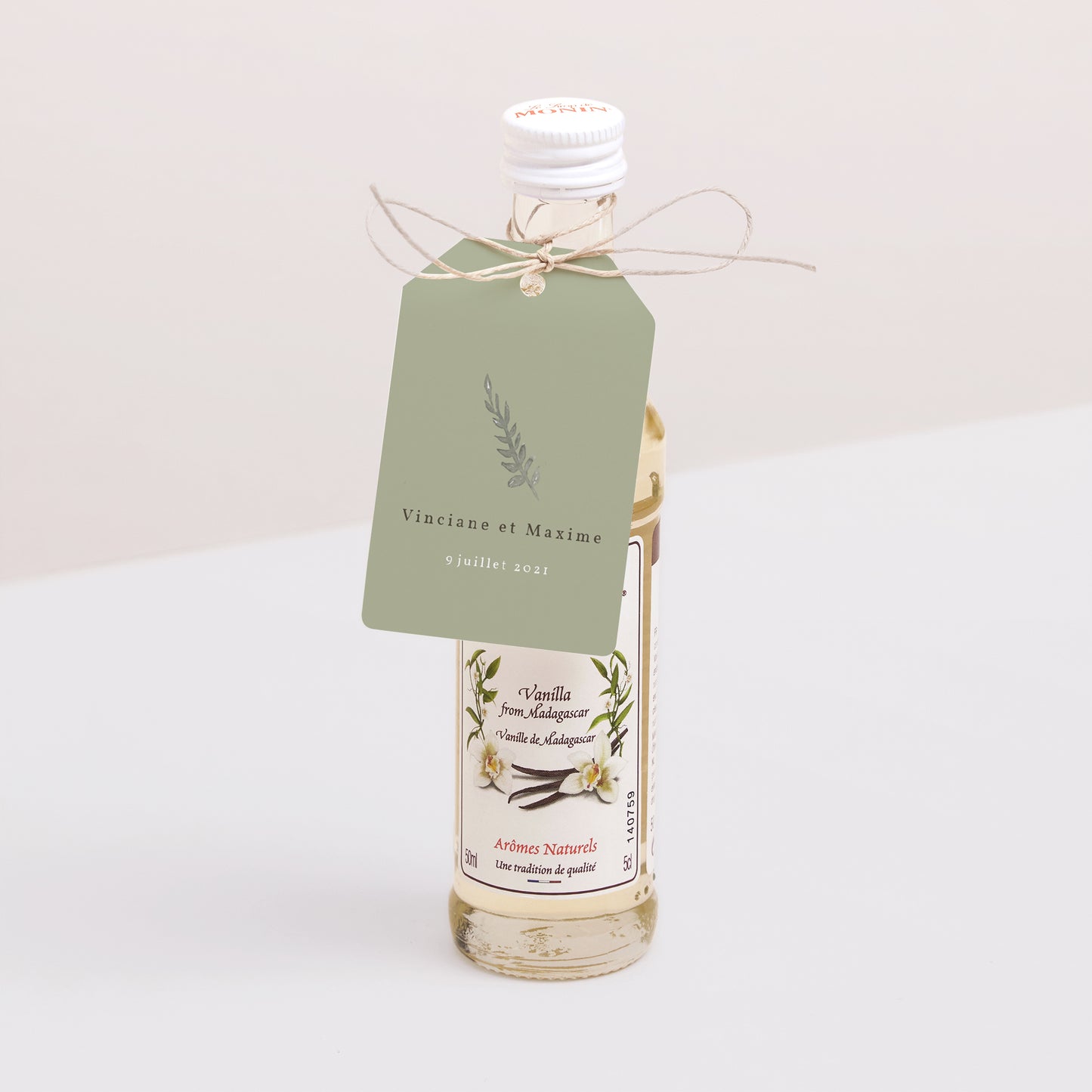 Etiquette perforée Mariage Fanion Neo Champêtre photo N° 3