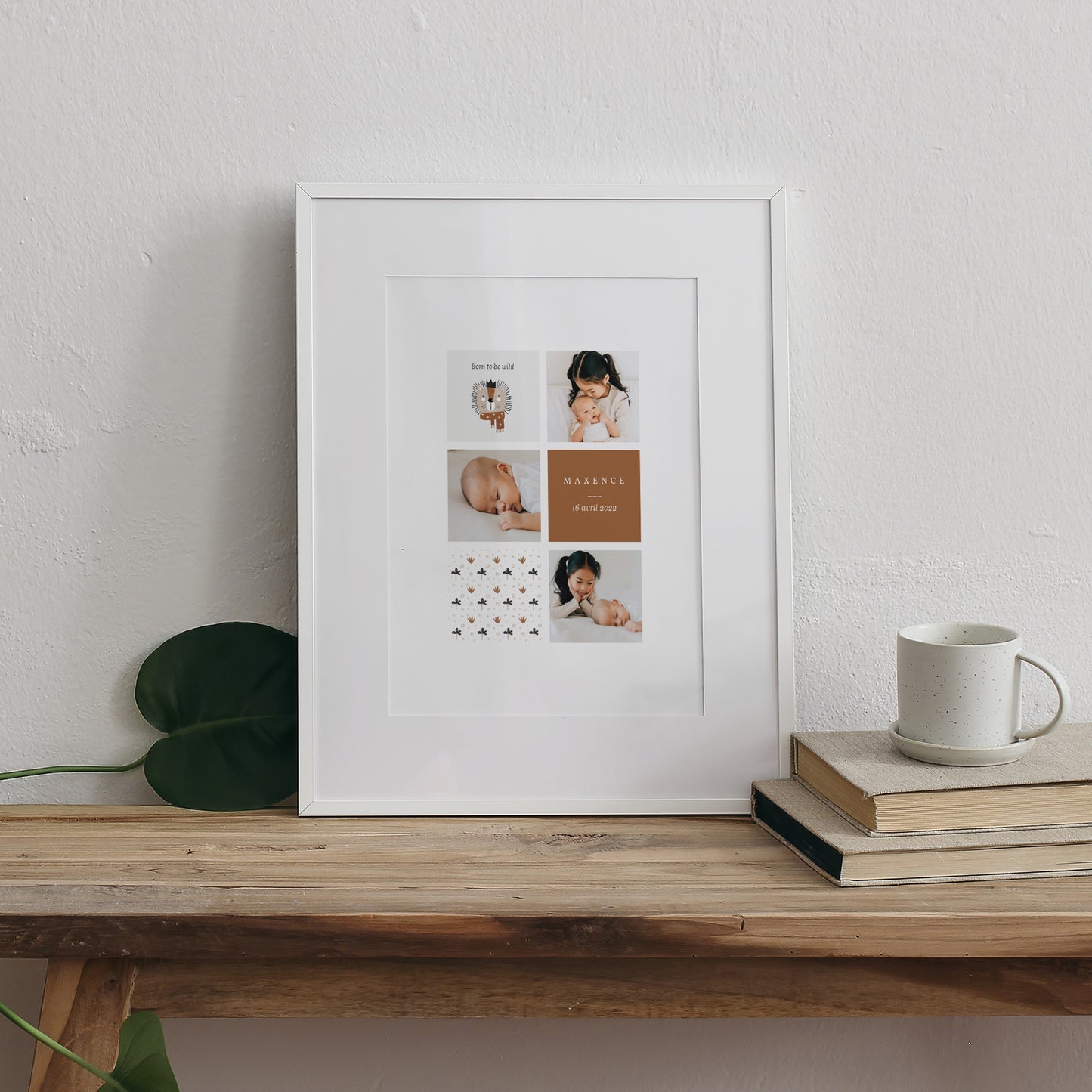 Affiche Naissance Portrait Roi de la jungle photo N° 3