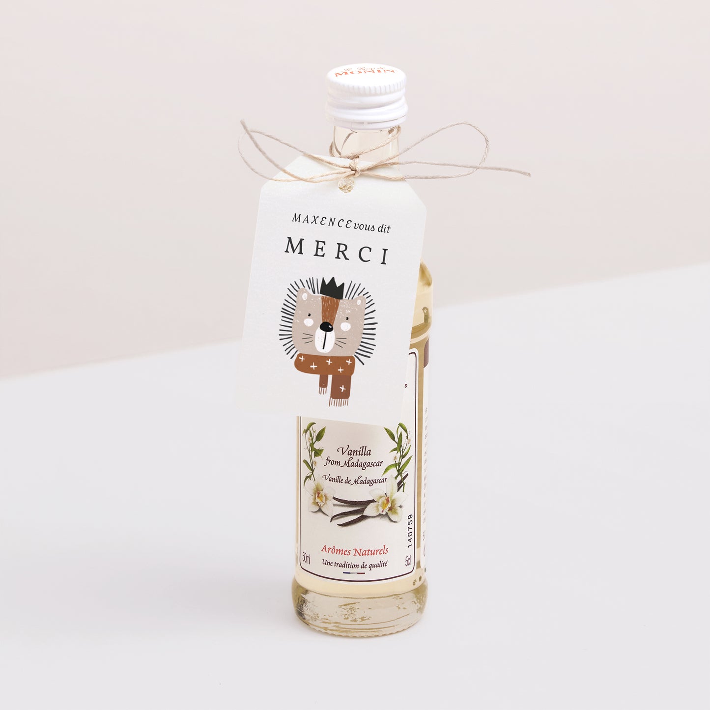 Etiquette perforée Naissance Fanion Roi de la jungle photo N° 3