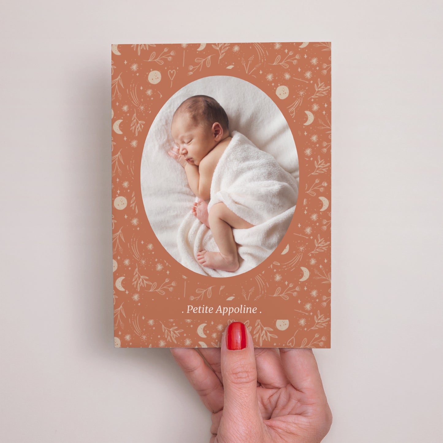 Faire-part Naissance Portrait Sienna photo N° 2