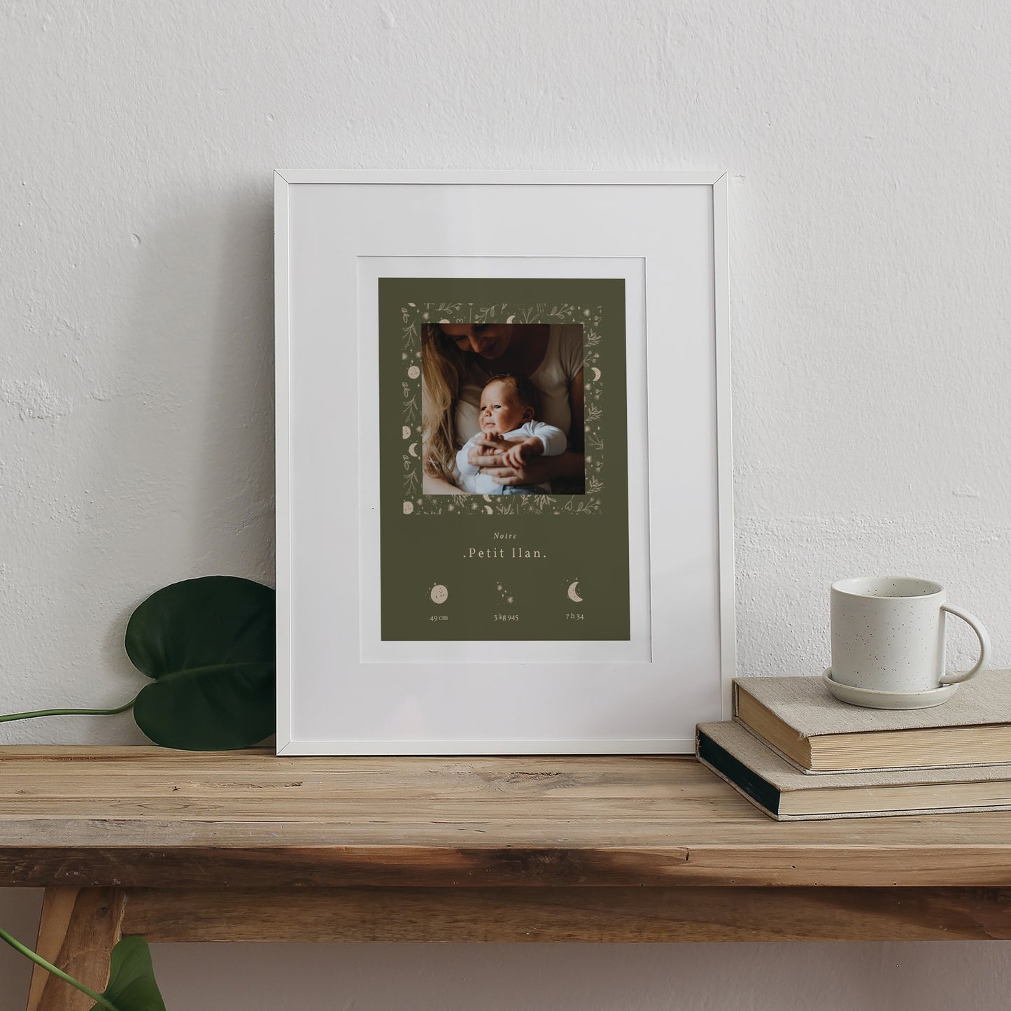 Affiche Naissance Portrait Ilan photo N° 3