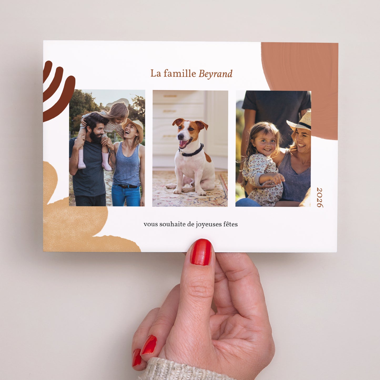 Carte de voeux Fin d'année Paysage Cartes de vœux Arty photo N° 3