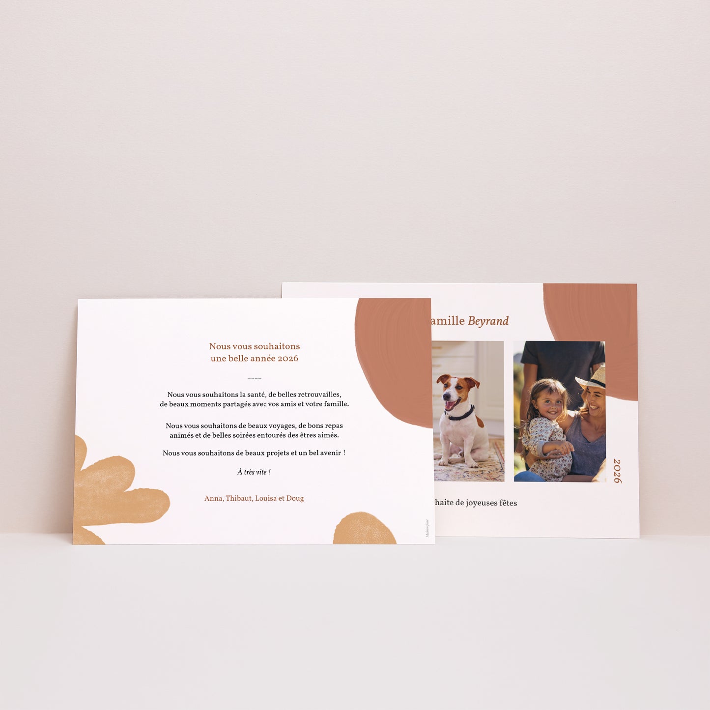 Carte de voeux Fin d'année Paysage Cartes de vœux Arty photo N° 3