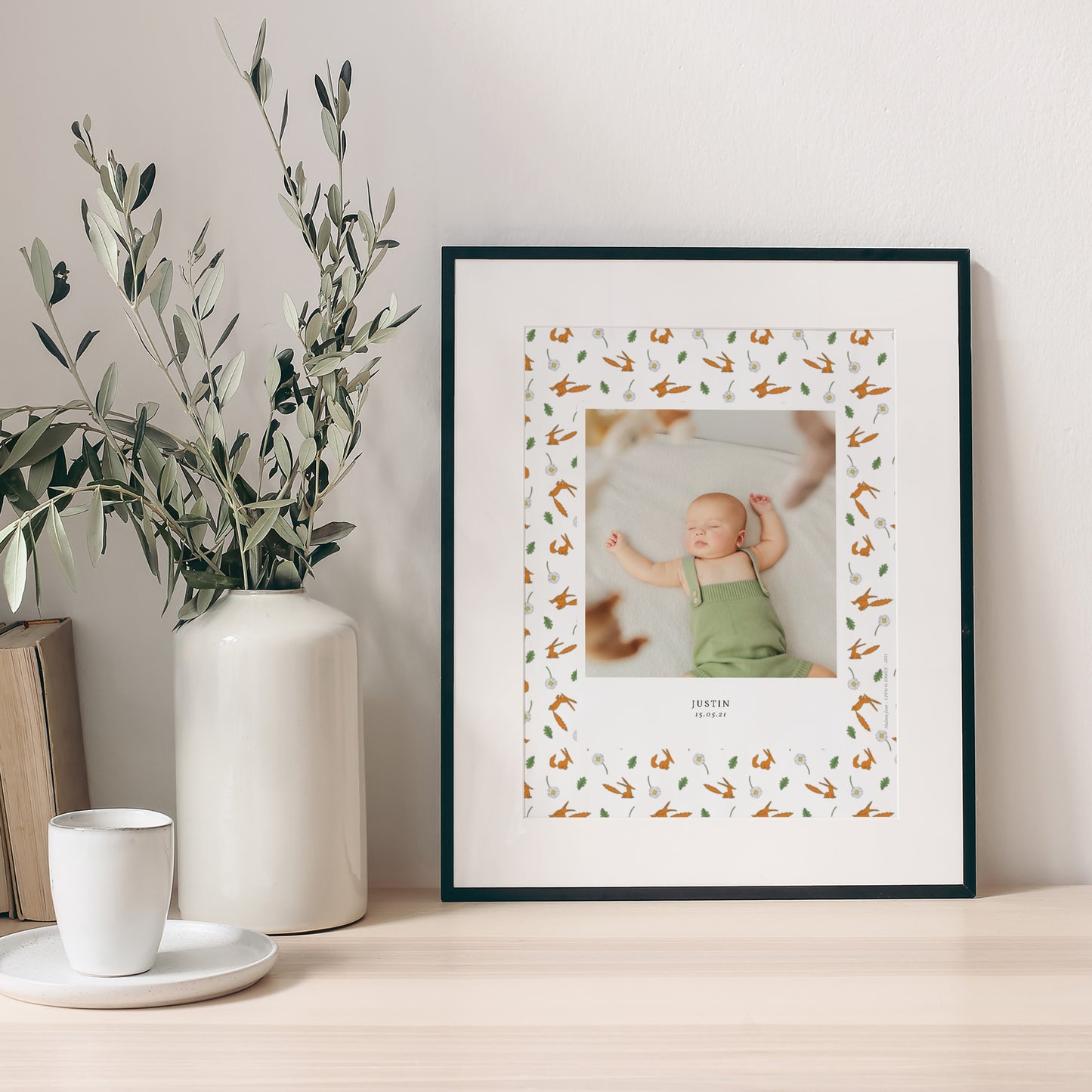 Affiche Naissance Portrait Le renard du Petit Prince photo N° 1