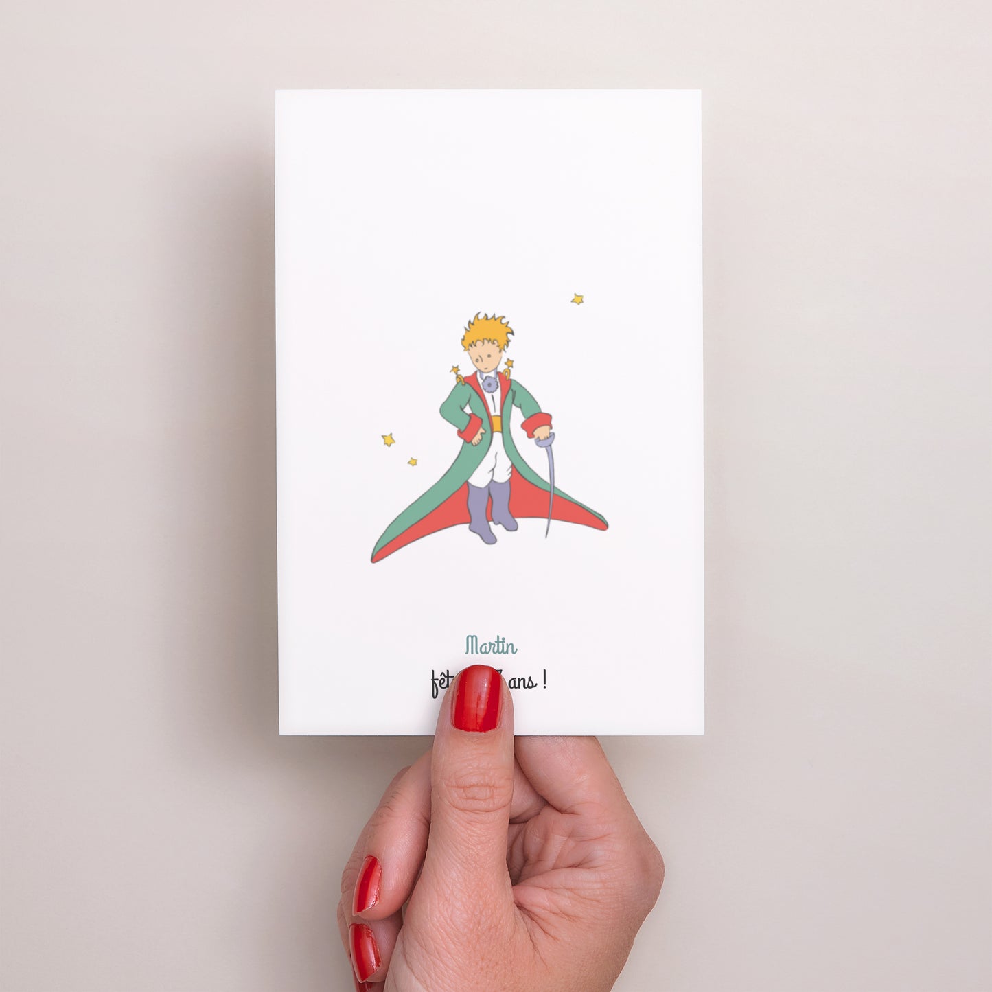 Invitations Anniversaire Enfant Portrait Le Petit Prince Créations Garçon photo N° 2