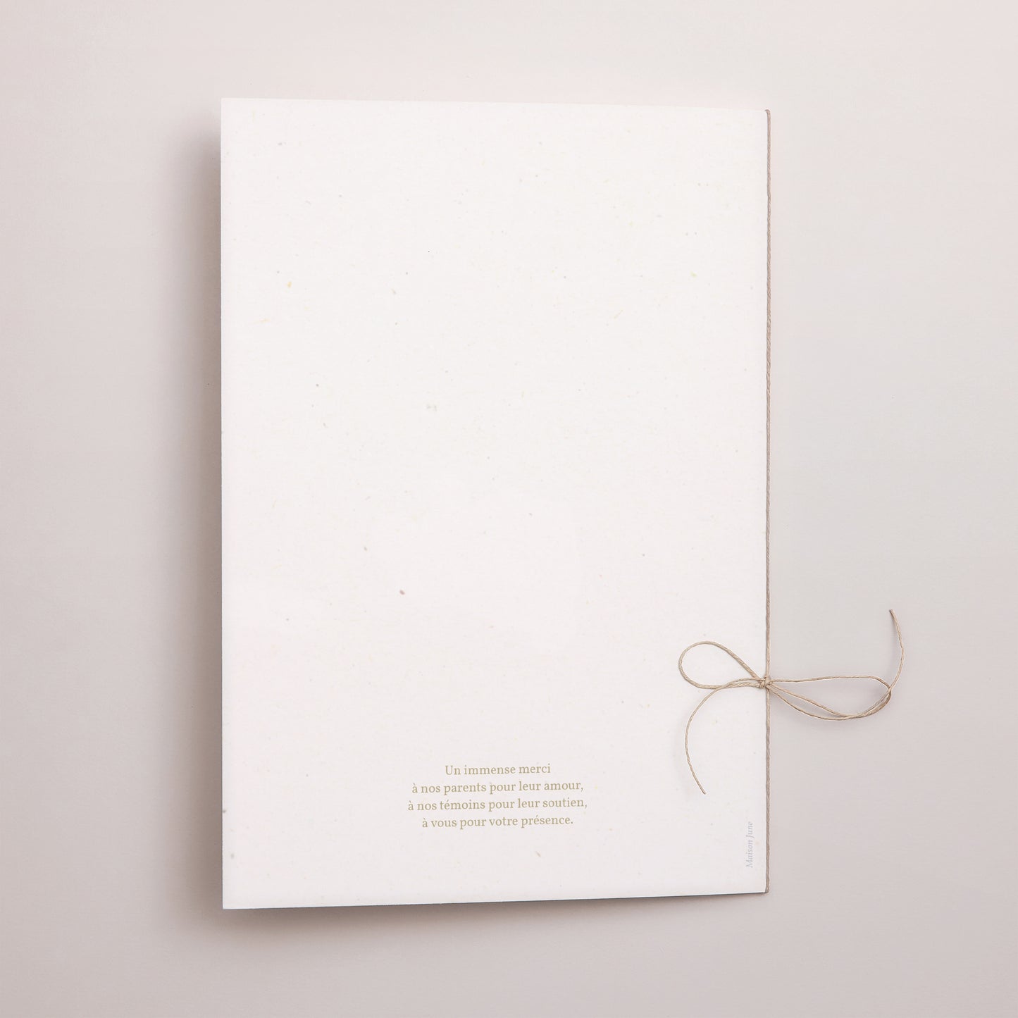 Livret de messe Mariage Double volet Arche boho photo N° 3