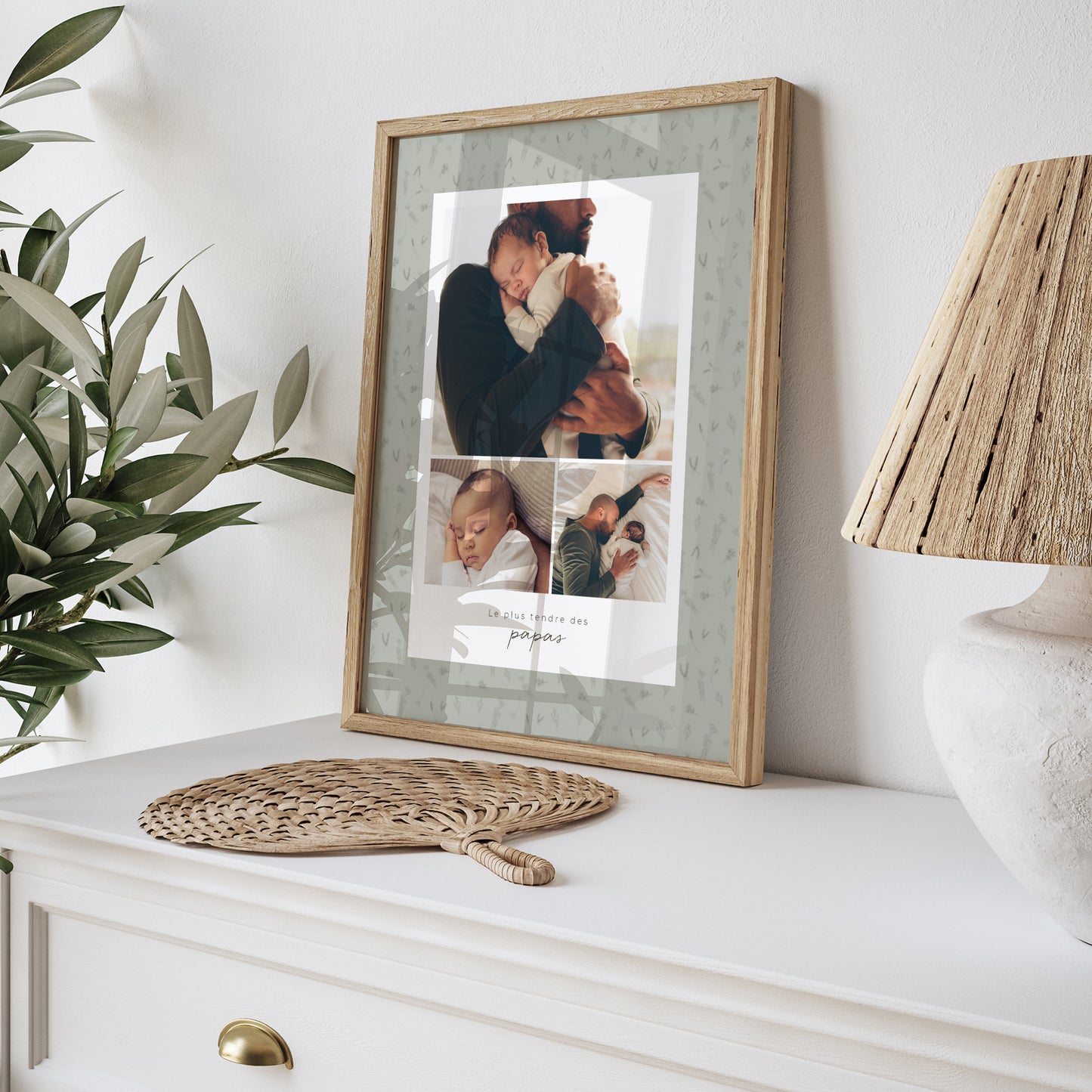 Affiche Objets Portrait Petit herbier pour papa photo N° 5