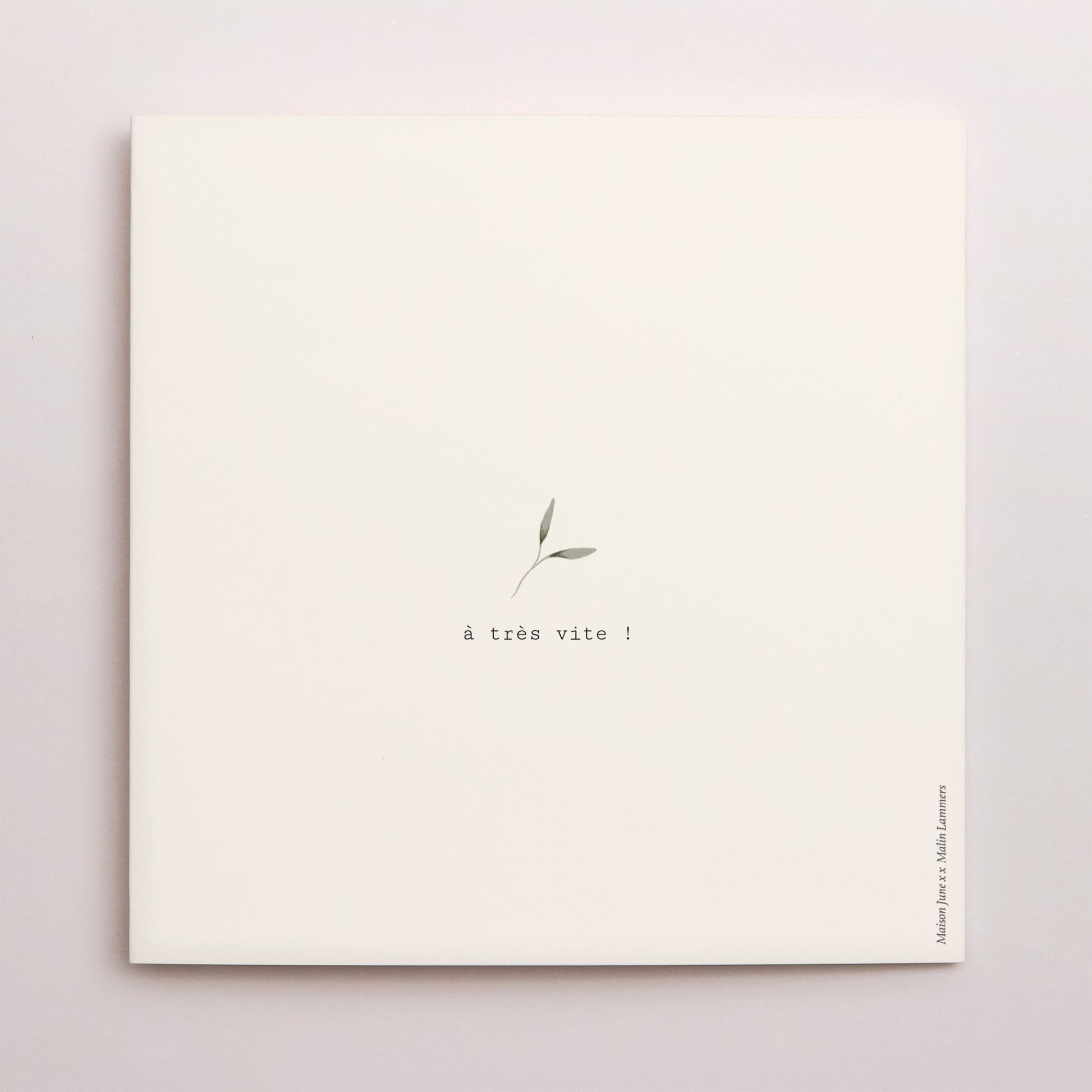 Carte de Noel Fin d'année Carré double volet Couronne de Noël V photo N° 3