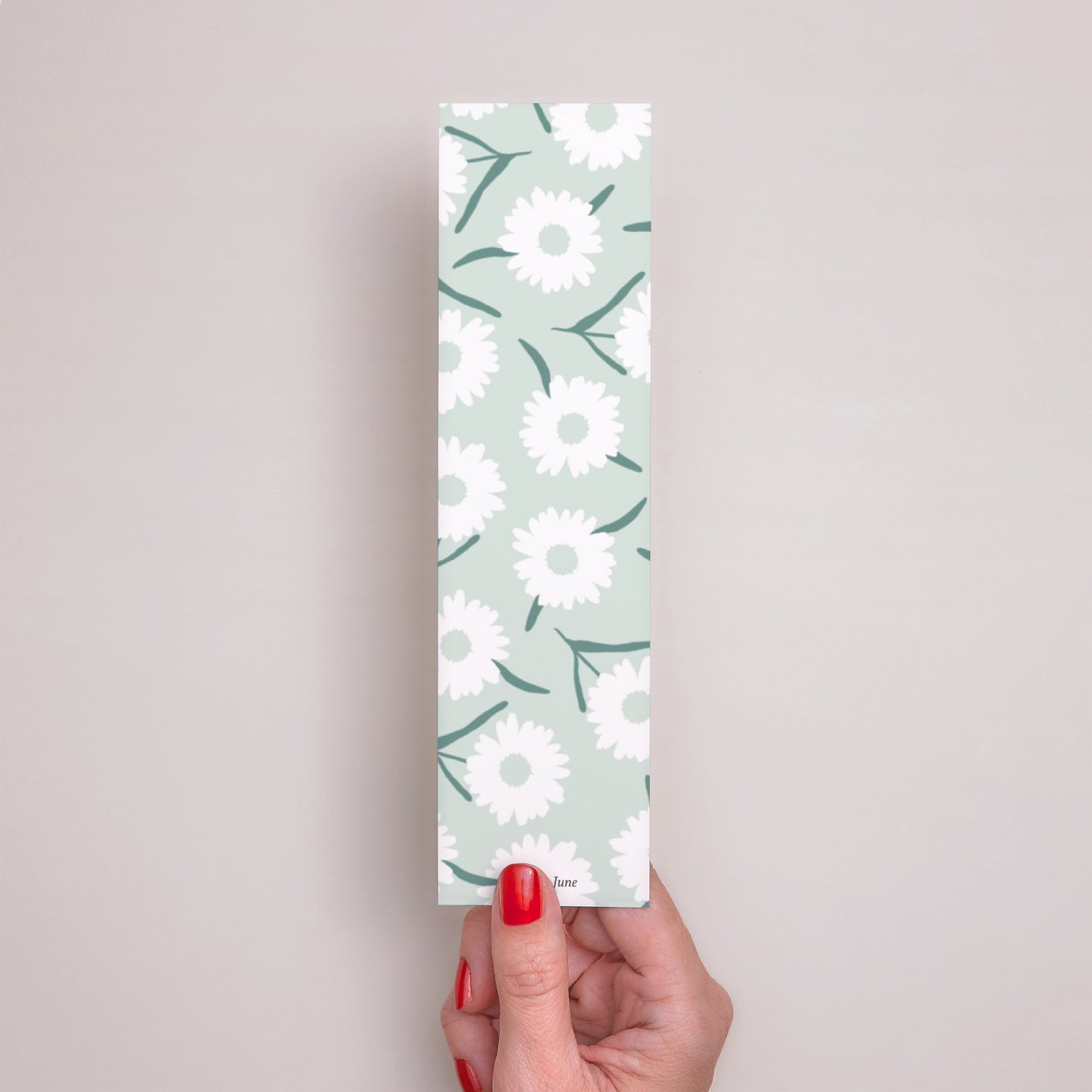 Marque-page Baptême Marque-page Marguerites, garçon photo N° 3