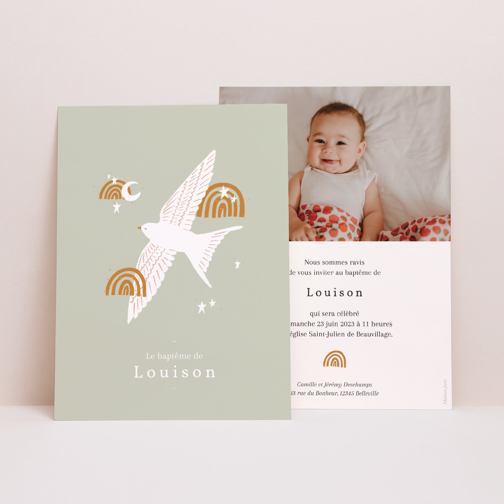 Faire Part Bapt me Portrait Hirondelle De Printemps Maison June faire-part-bapt-me-portrait-hirondelle-de-printemps-maison-june