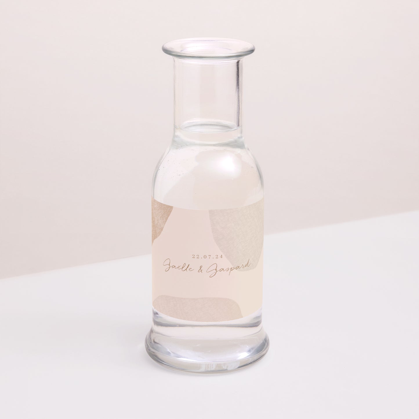 Etiquette bouteille Mariage Paysage Terre de Sienne photo N° 2