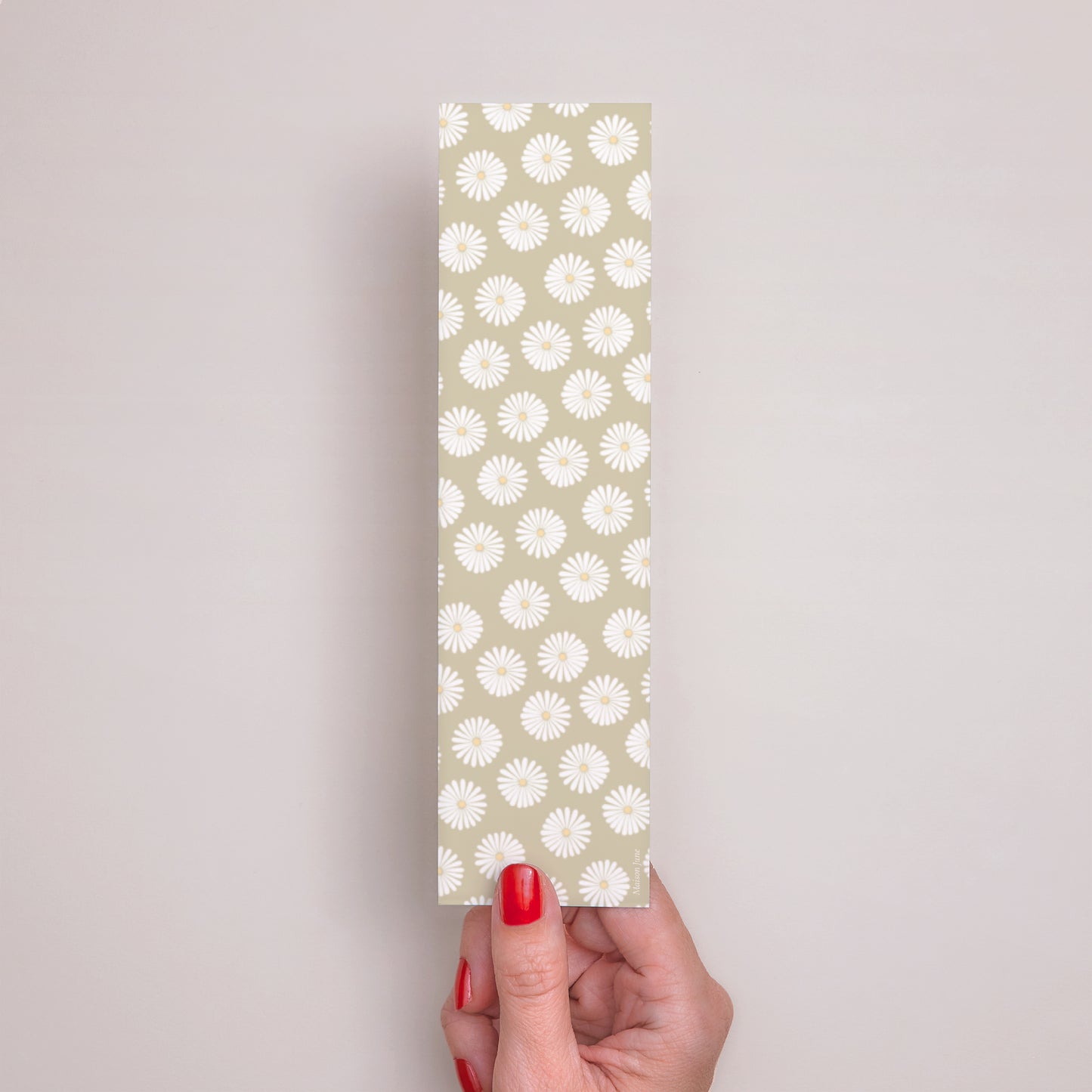 Remerciements Naissance Marque-page Mobile Marguerite photo N° 3