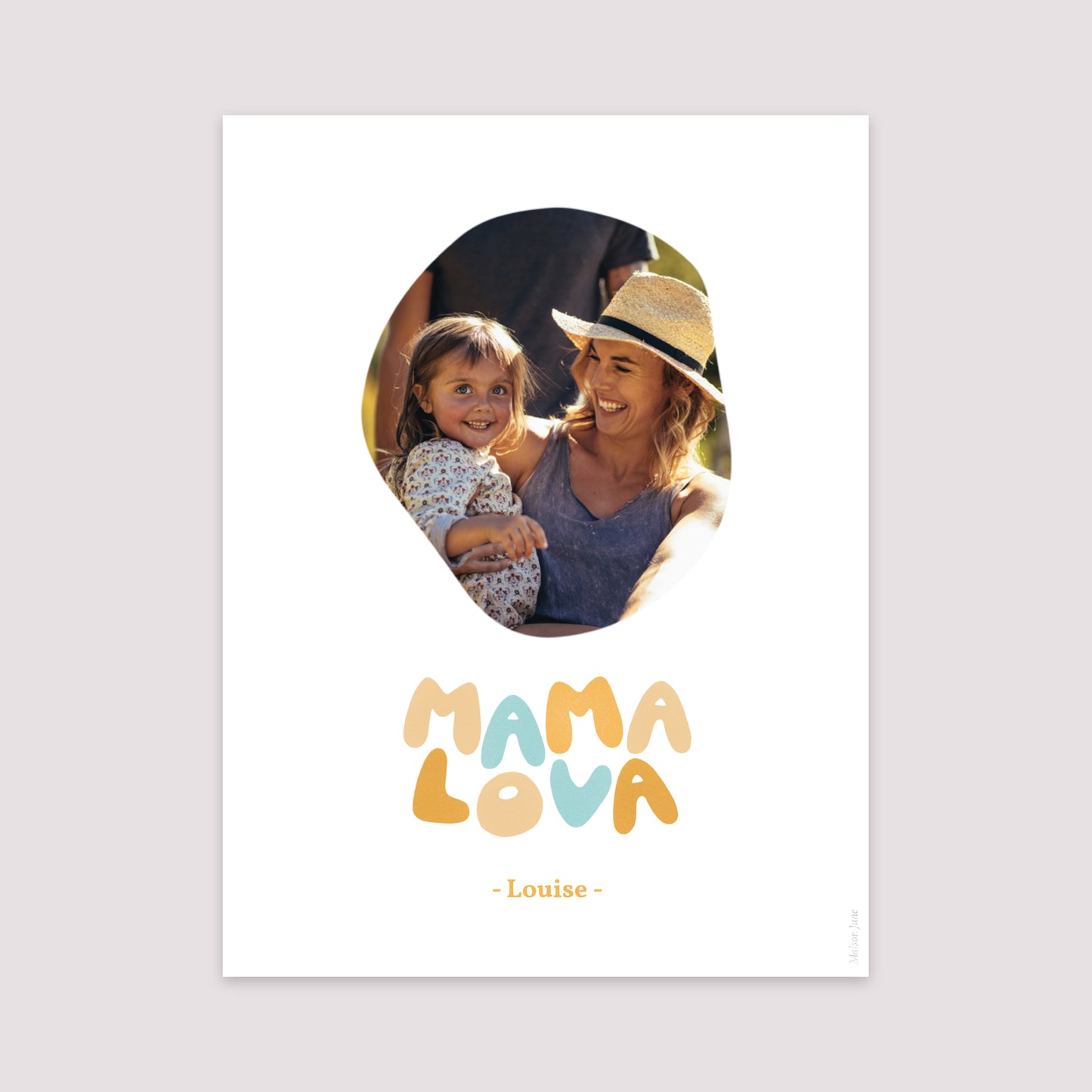 Affiche Portrait 30 x 40 cm Mama Lova photo N° 2