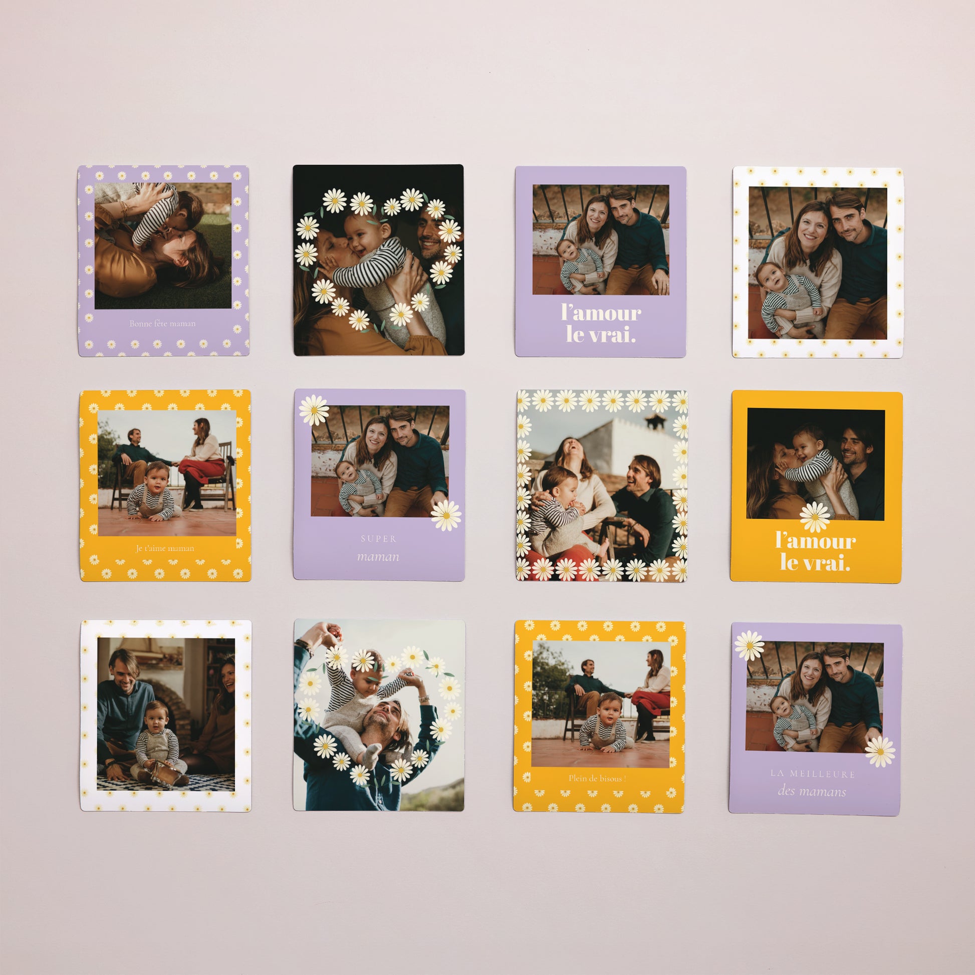 Magnet Objets Lot de 12, magnétique L'amour le vrai photo N° 1