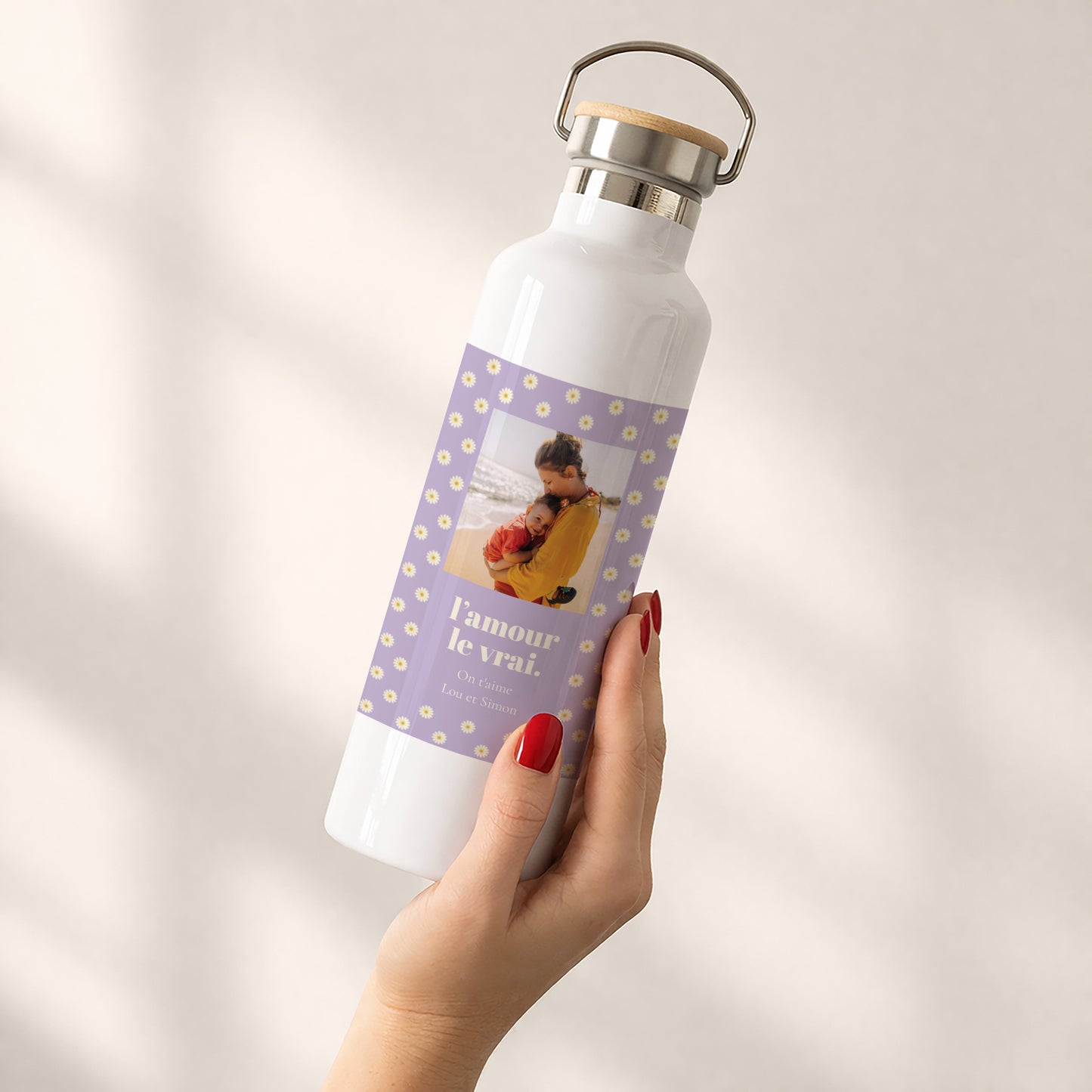 Gourde Objets 75 cl L'amour le vrai photo N° 2
