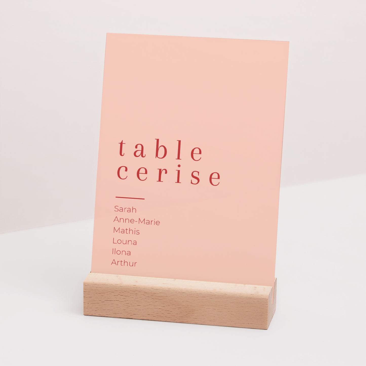 Marque table Mariage Rectangle Un été acidulé photo N° 3