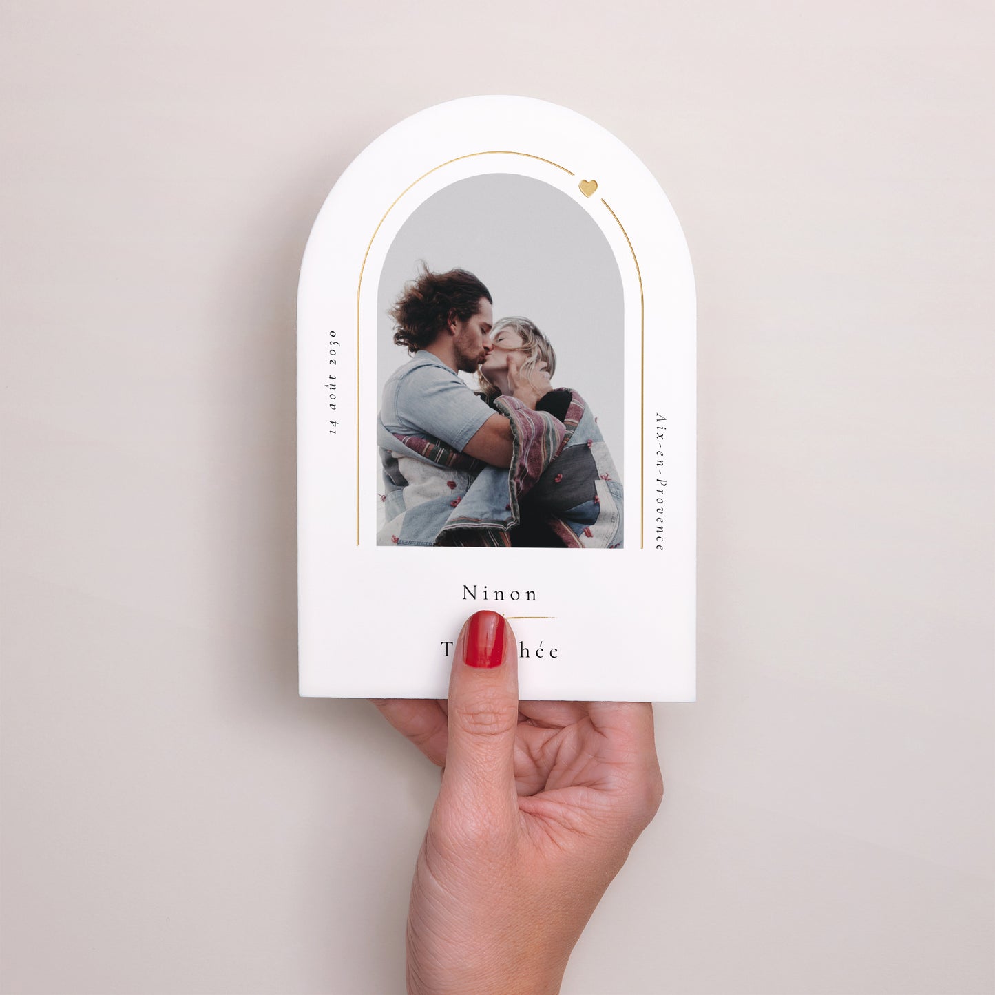 Faire-part Mariage Arche Amour infini photo N° 2