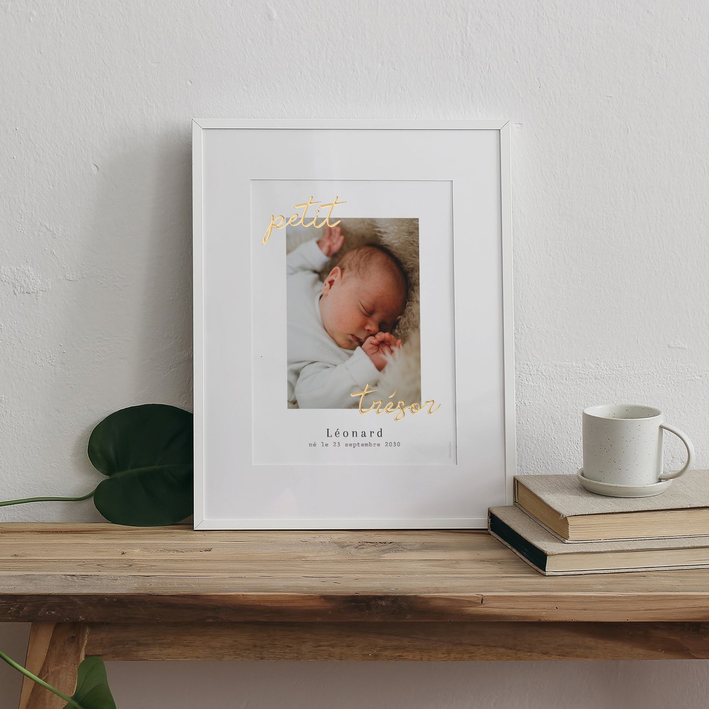 Affiche Naissance Portrait Petit Trésor photo N° 3
