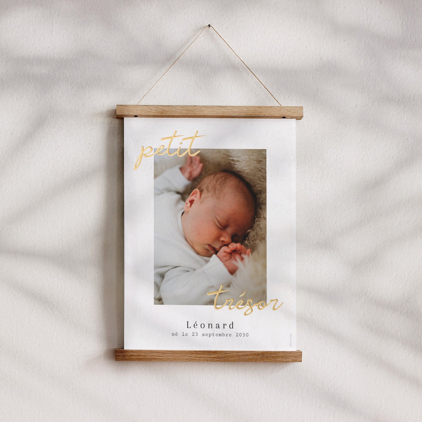 Affiche Naissance Portrait Petit Trésor photo N° 4