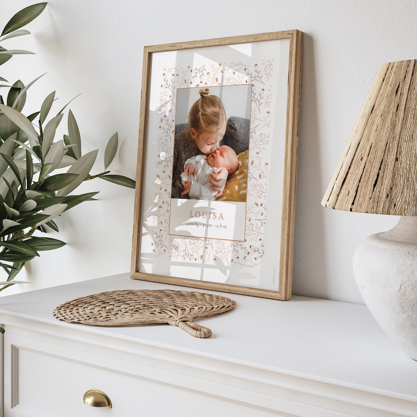 Affiche Naissance Portrait Liberty d'automne photo N° 5