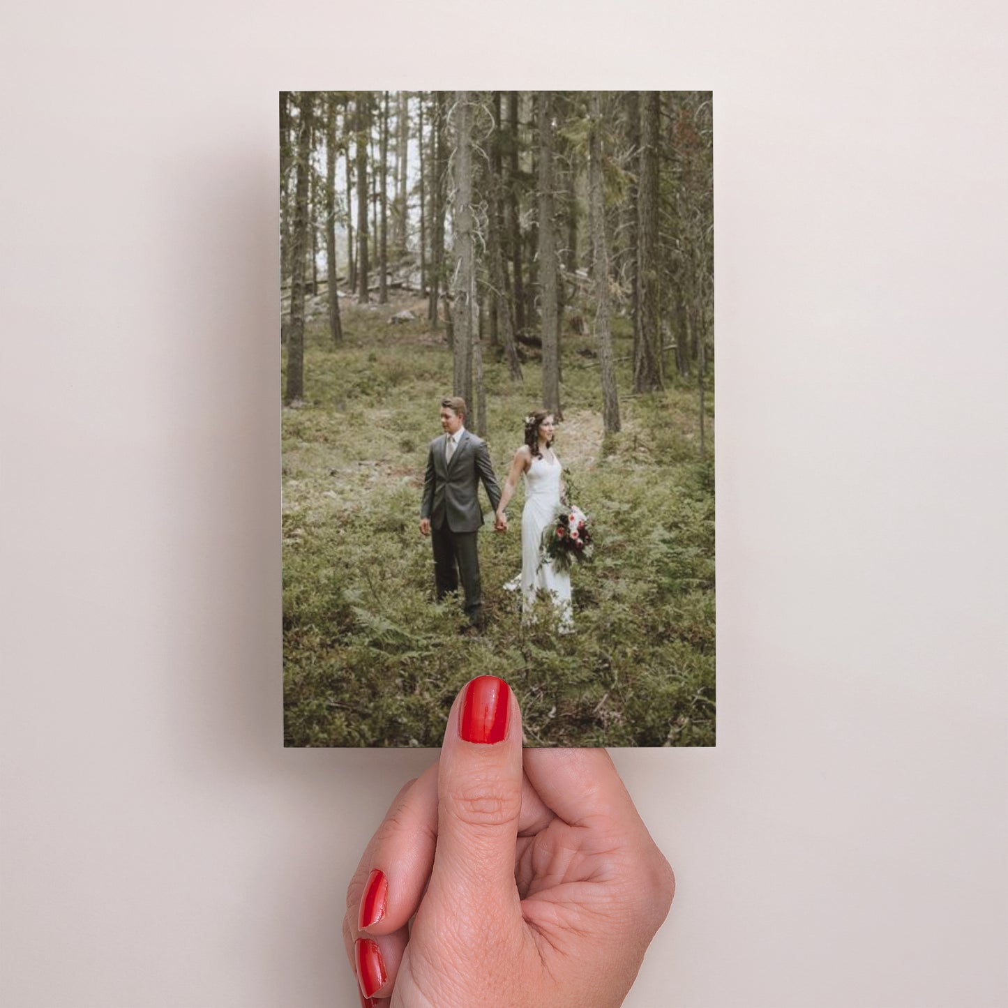 Remerciements Mariage Portrait Romarin de Provence photo N° 3