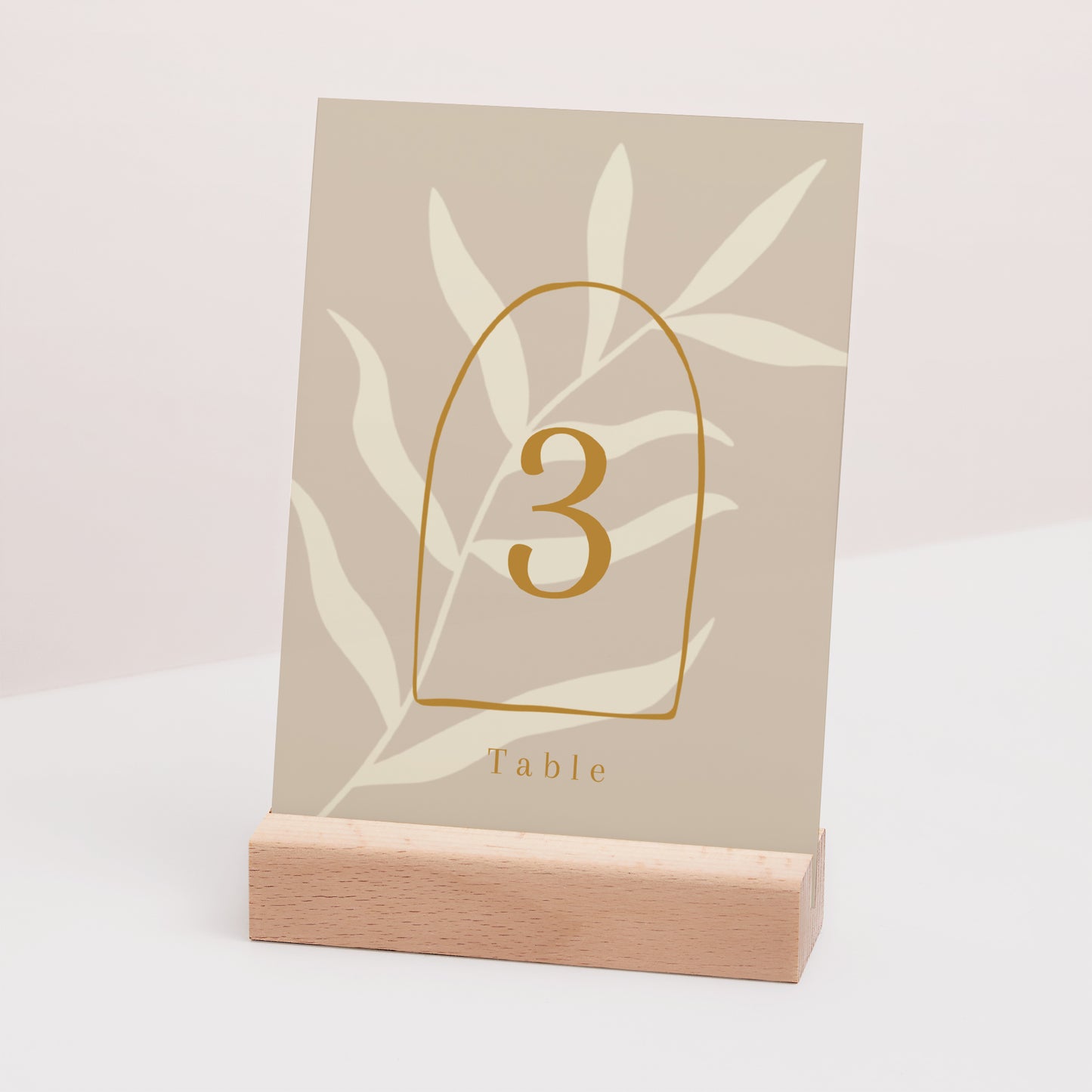 Marque table Mariage Rectangle Bohème Chic photo N° 3